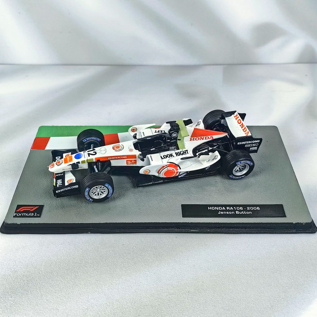 Honda Ra Jenson Button Caja Acrilica Altaya Tienda