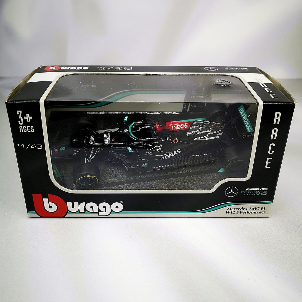 Voiture Miniature Burago 1/24 Mercedes World Cup Argentina 78 - Code 161 - Complet Neuf En Boîte