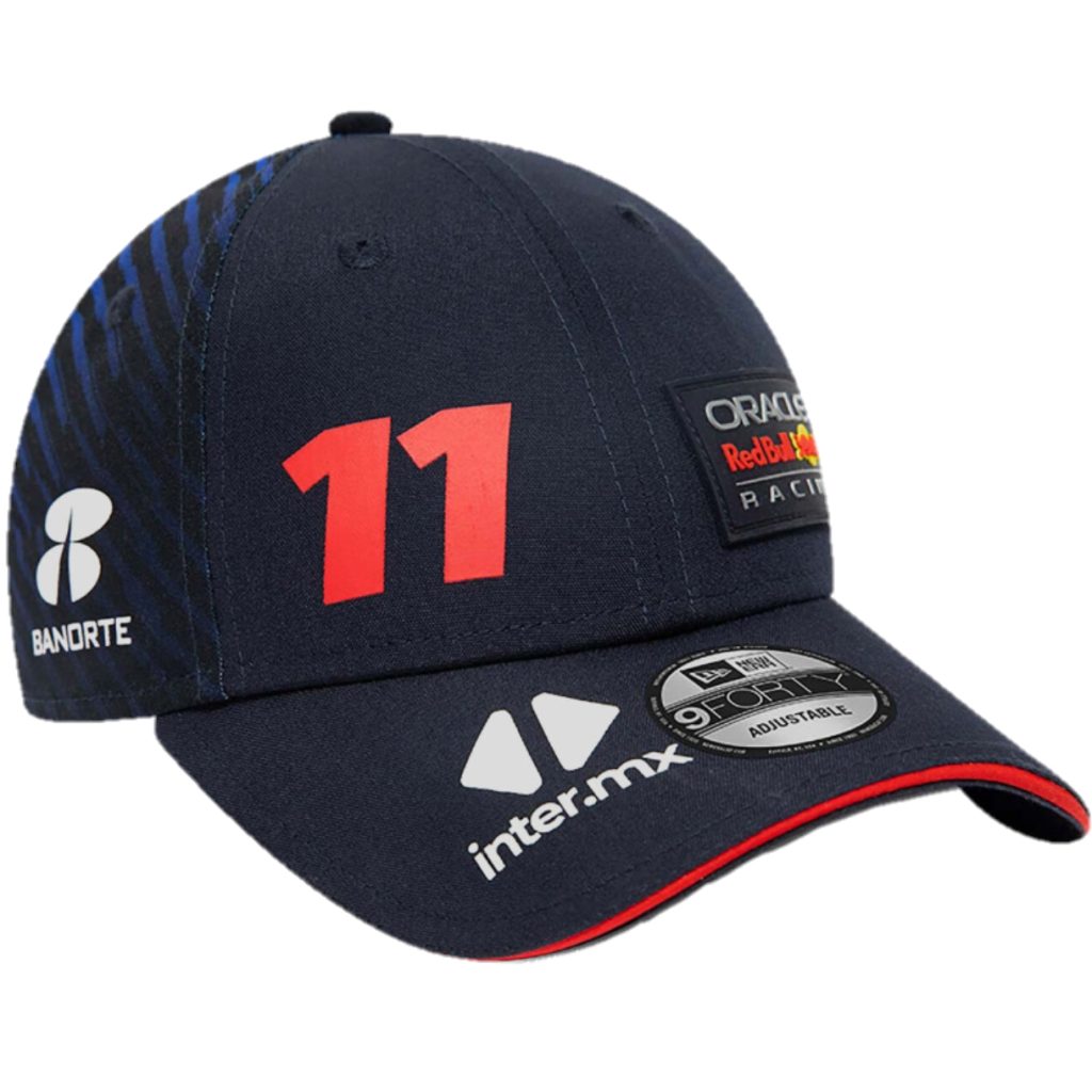 Gorro NEW ERA Oficial Oracle Redbull Racing Checo Perez 2023 Tienda