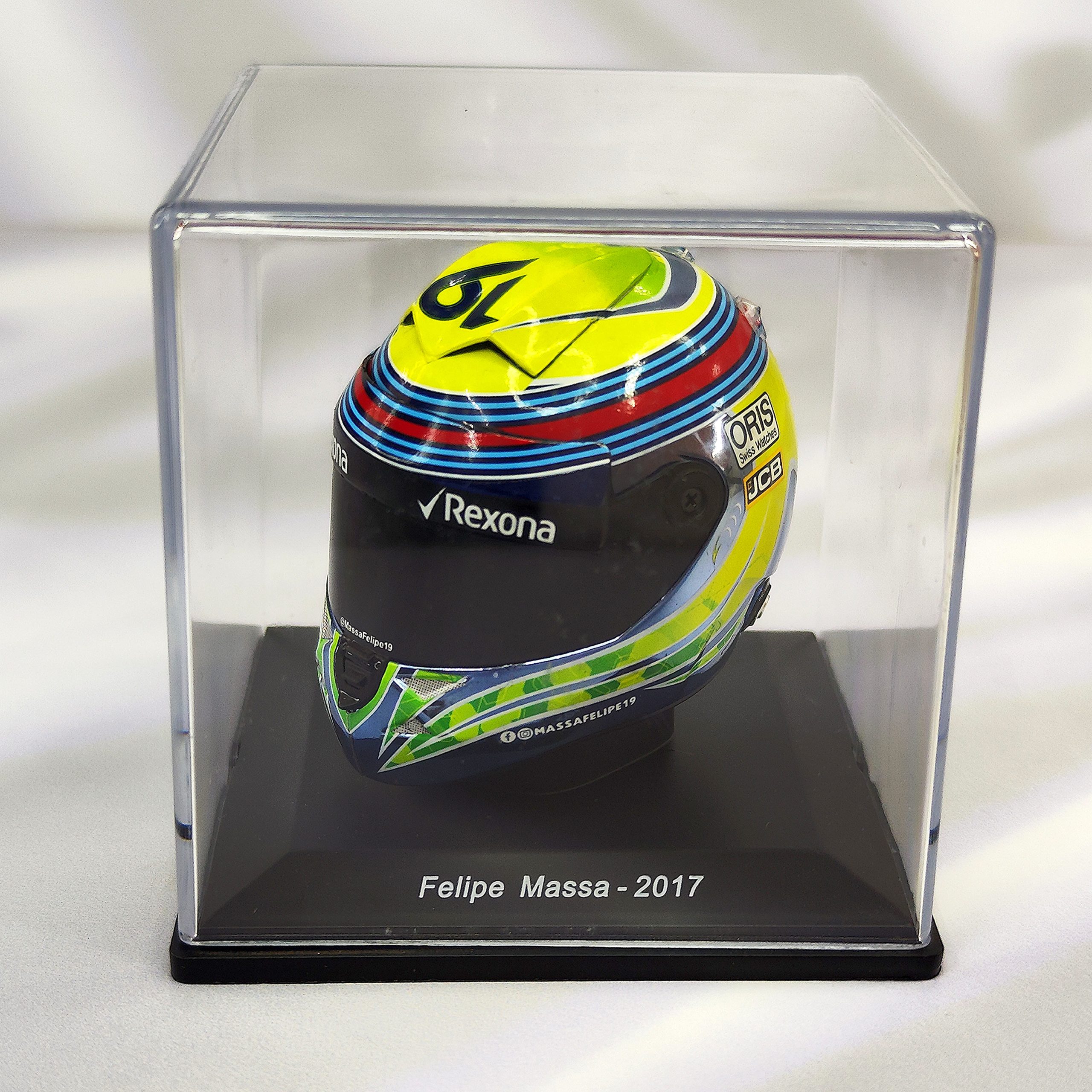 Casco Formula 1 Felipe Massa Williams F1 2017 Spark 1:5