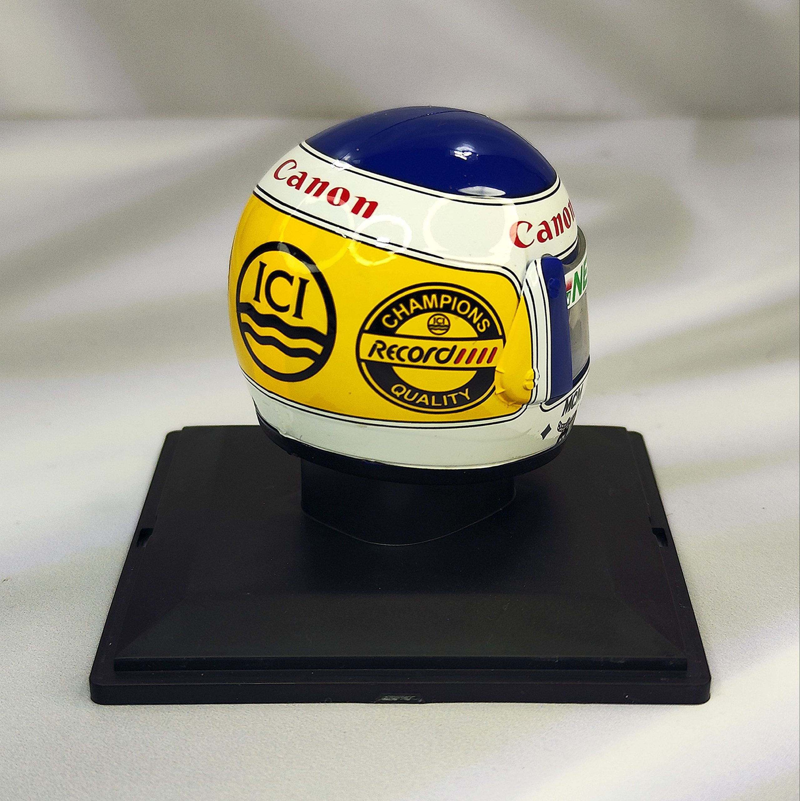 Casco Formula 1 Keke Rosberg Williams F1 1985 Spark 1:5