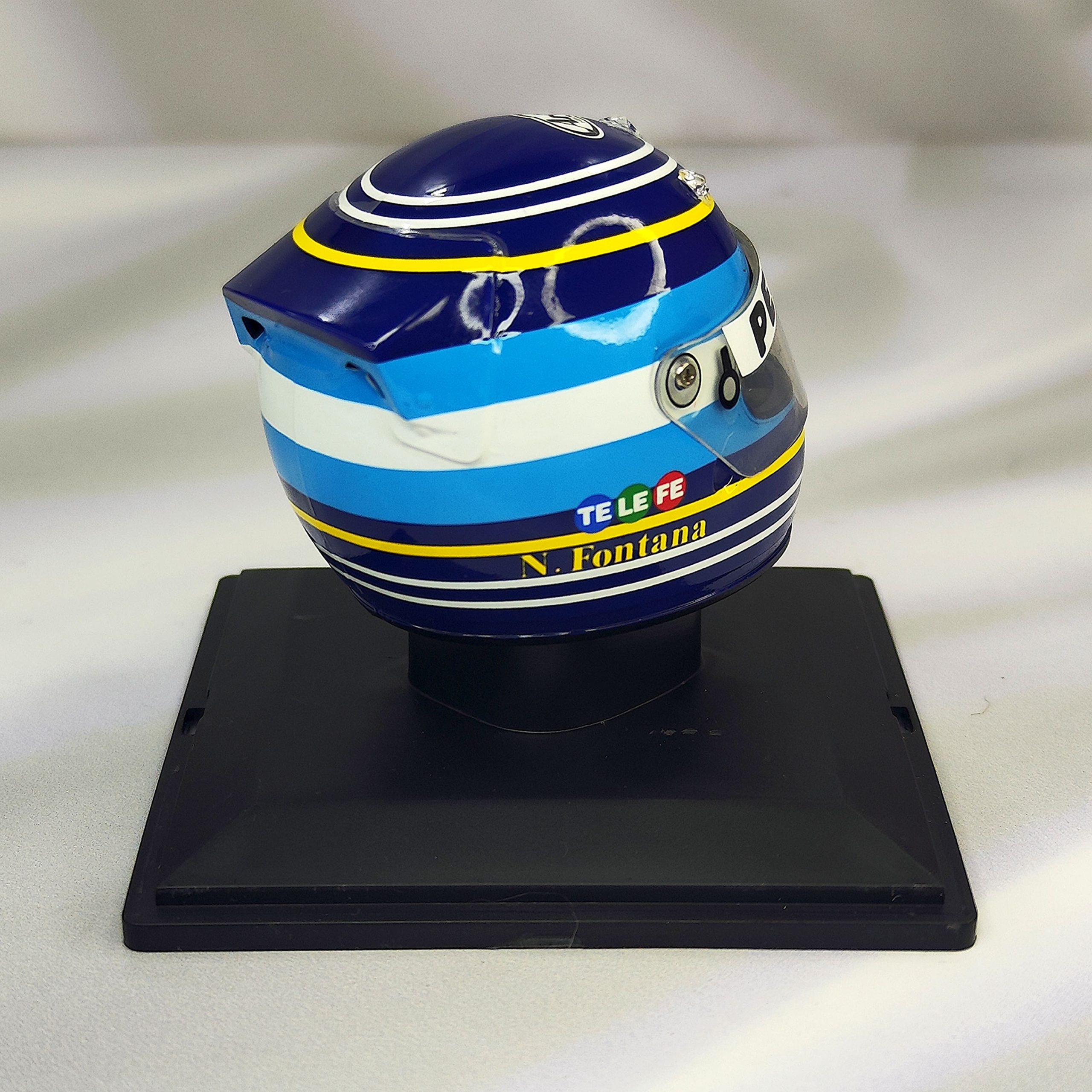 Casco Formula 1 Norberto Fontana Sauber F1 1997 Spark 1:5