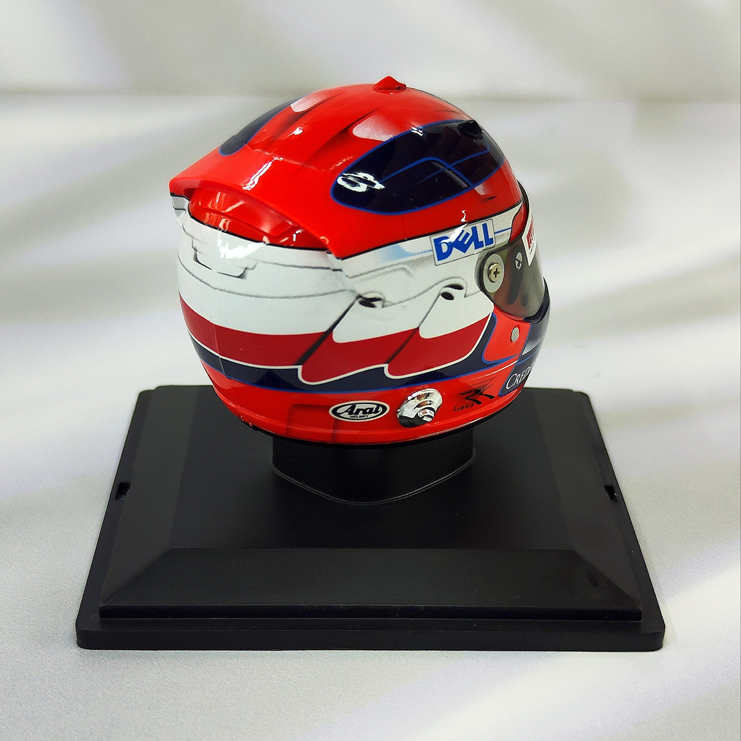 Casco Formula 1 Robert Kubica BMW Sauber F1 2008 Spark 1:5