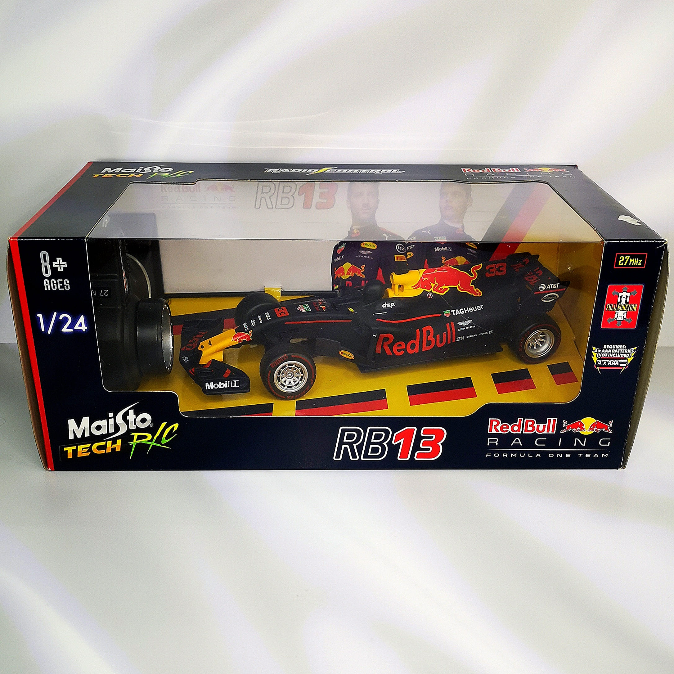 RedBull RB13 2017 #33 Max Verstappen Maisto 1:24 Control Remoto