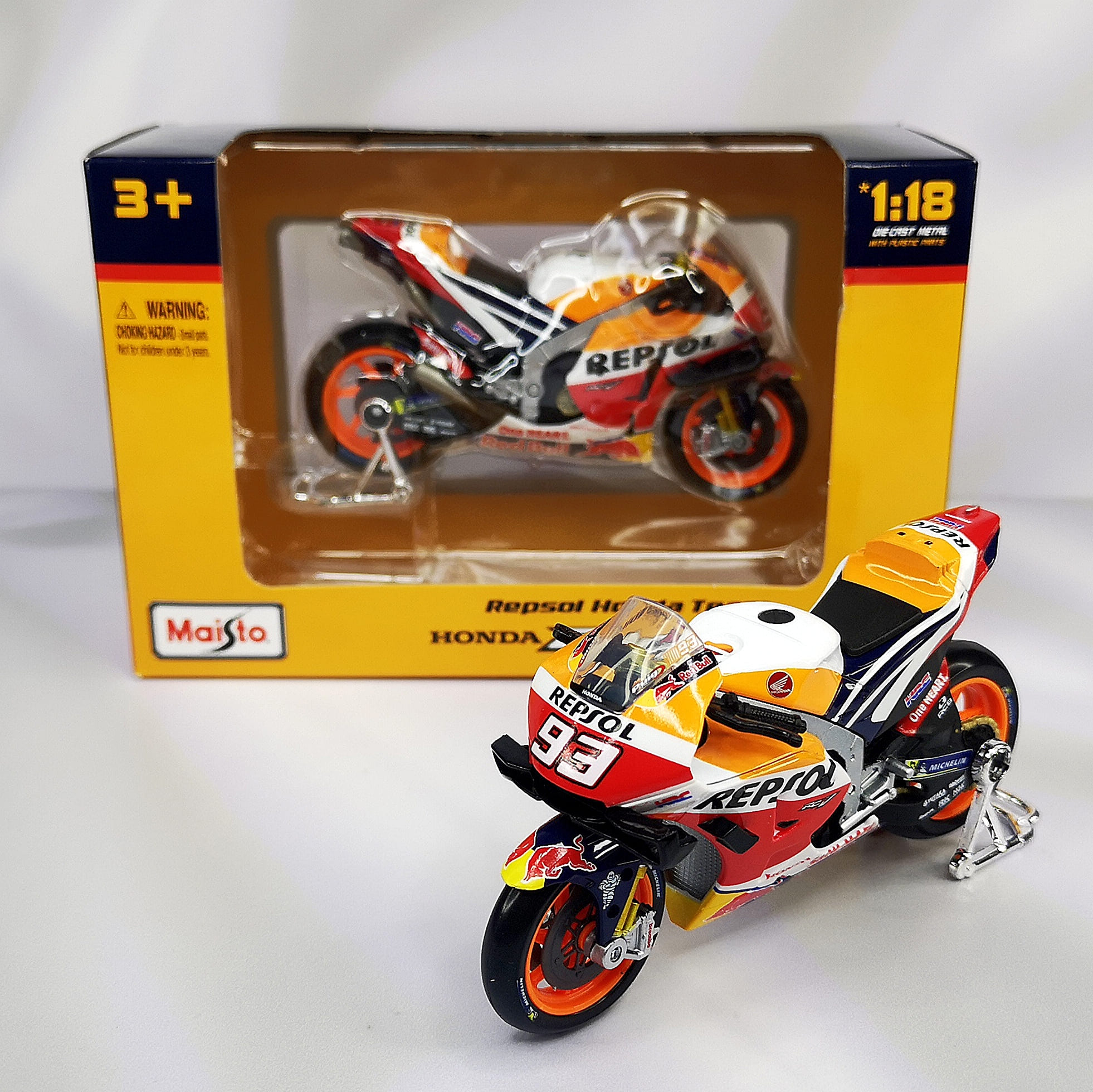 Moto GP Honda 2021 #93 Marc Marquez Maisto 1:18