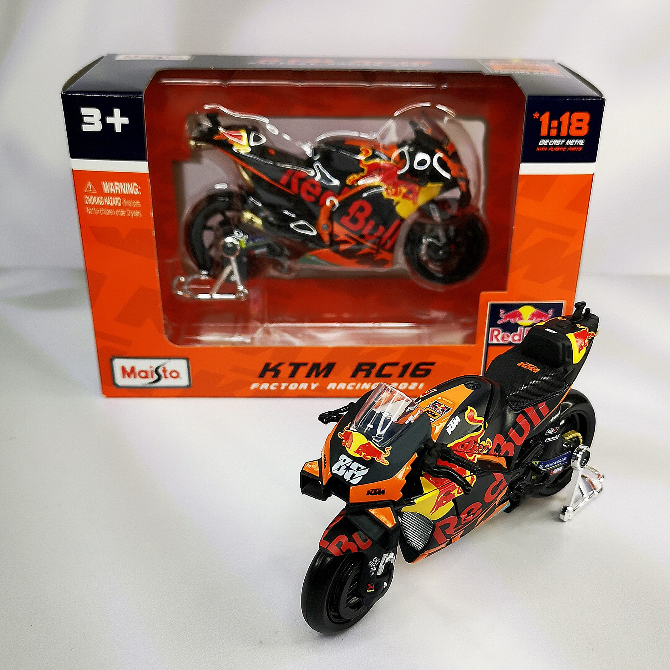Moto GP RedBull KTM 2021 #88 Miguel Oliveira Maisto 1:18