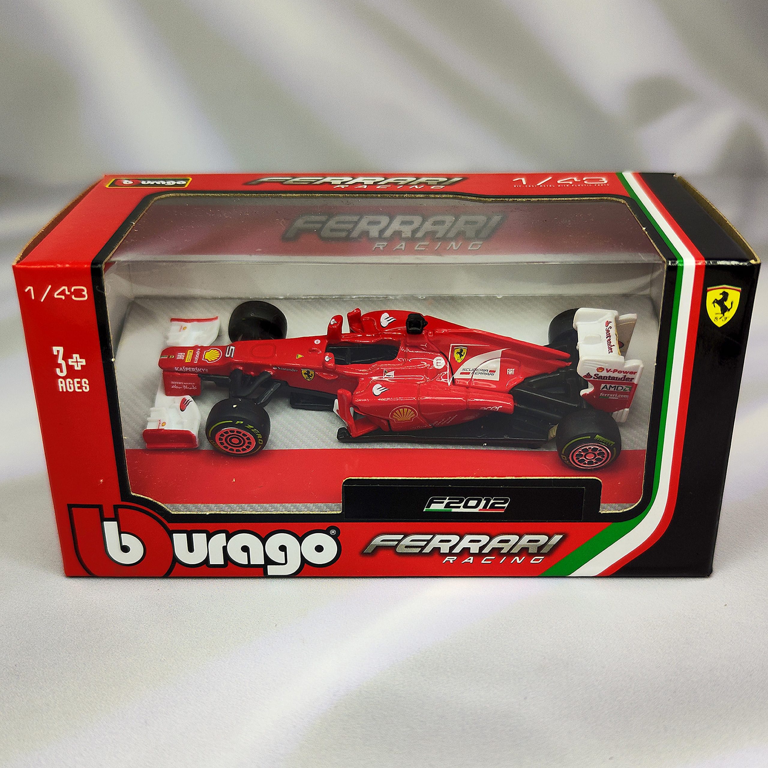 Ferrari F2012 #5 Fernando Alonso Caja Normal Burago 1:43