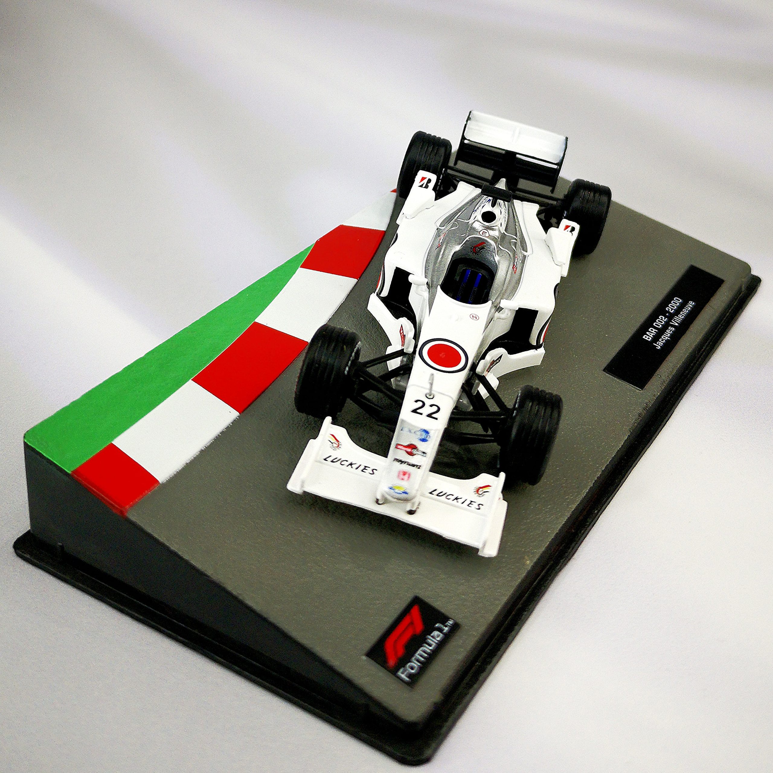 BAR Honda 002 2000 #22 Jacques Villeneuve Caja Acrilica ALTAYA 1:43