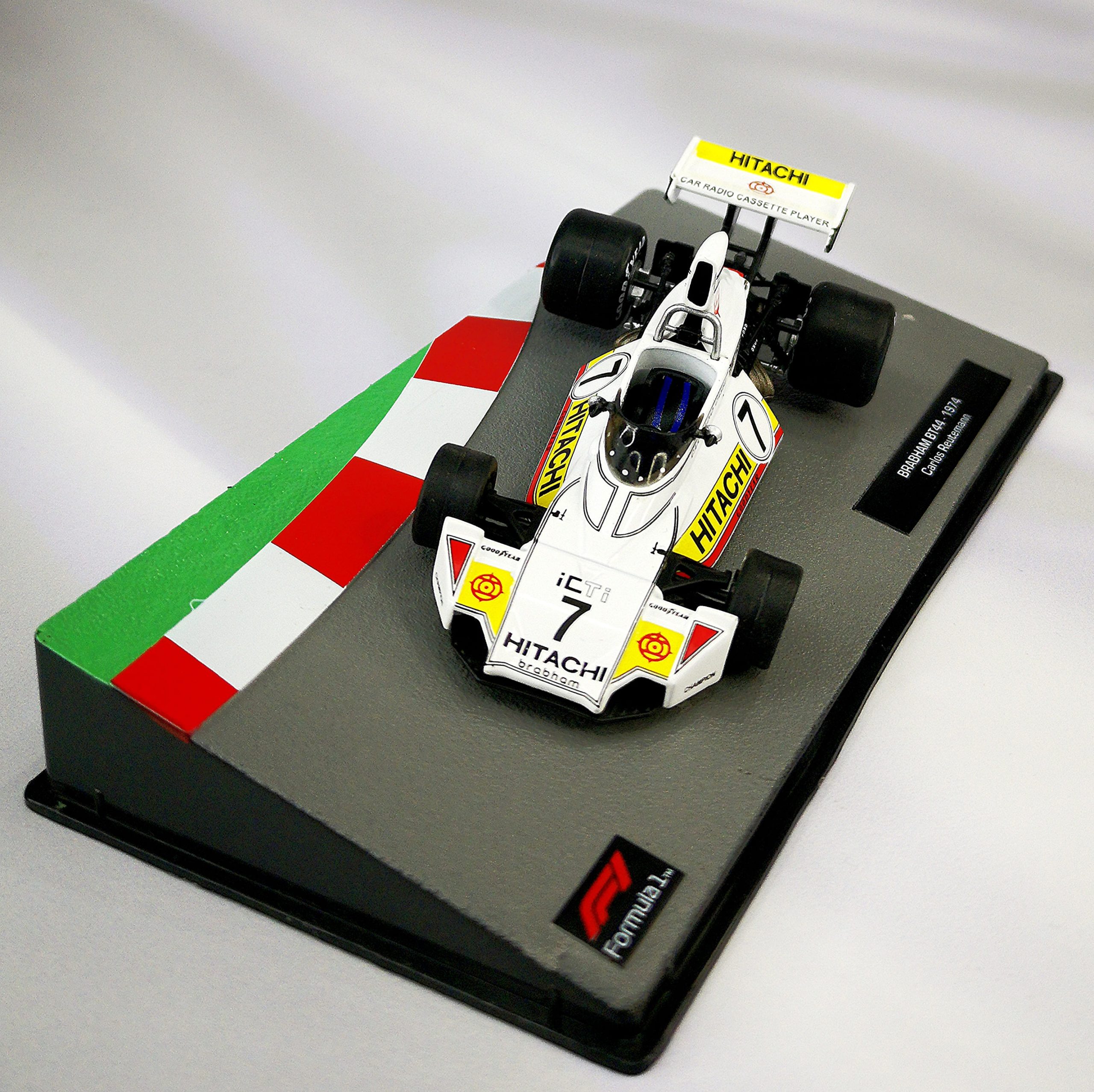 Brabham BT44 1974 #7 Carlos Reutemann Caja Acrilica ALTAYA 1:43