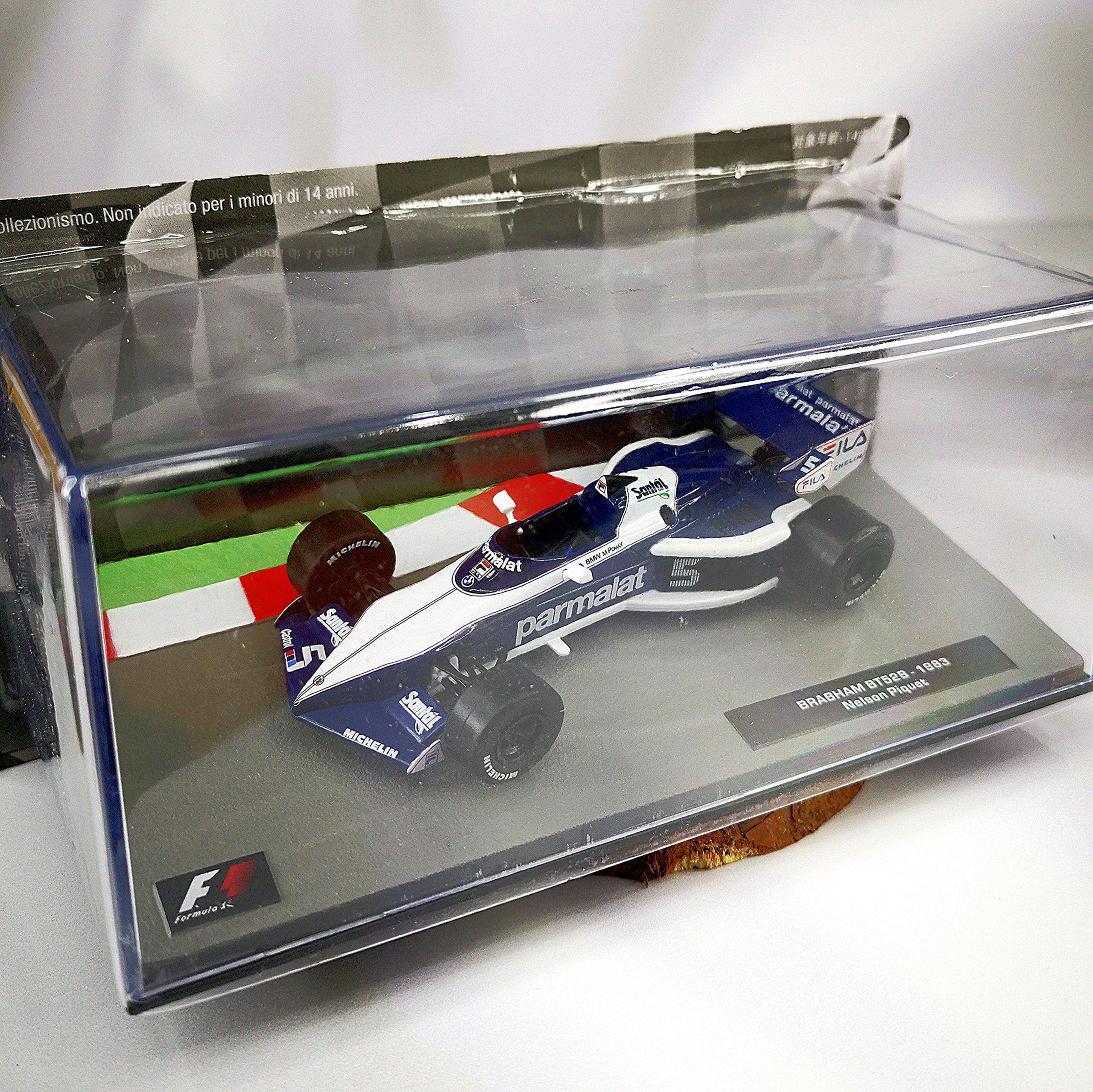 Brabham BT52 1983 #5 Nelson Piquet Caja Acrilica ALTAYA 1:43