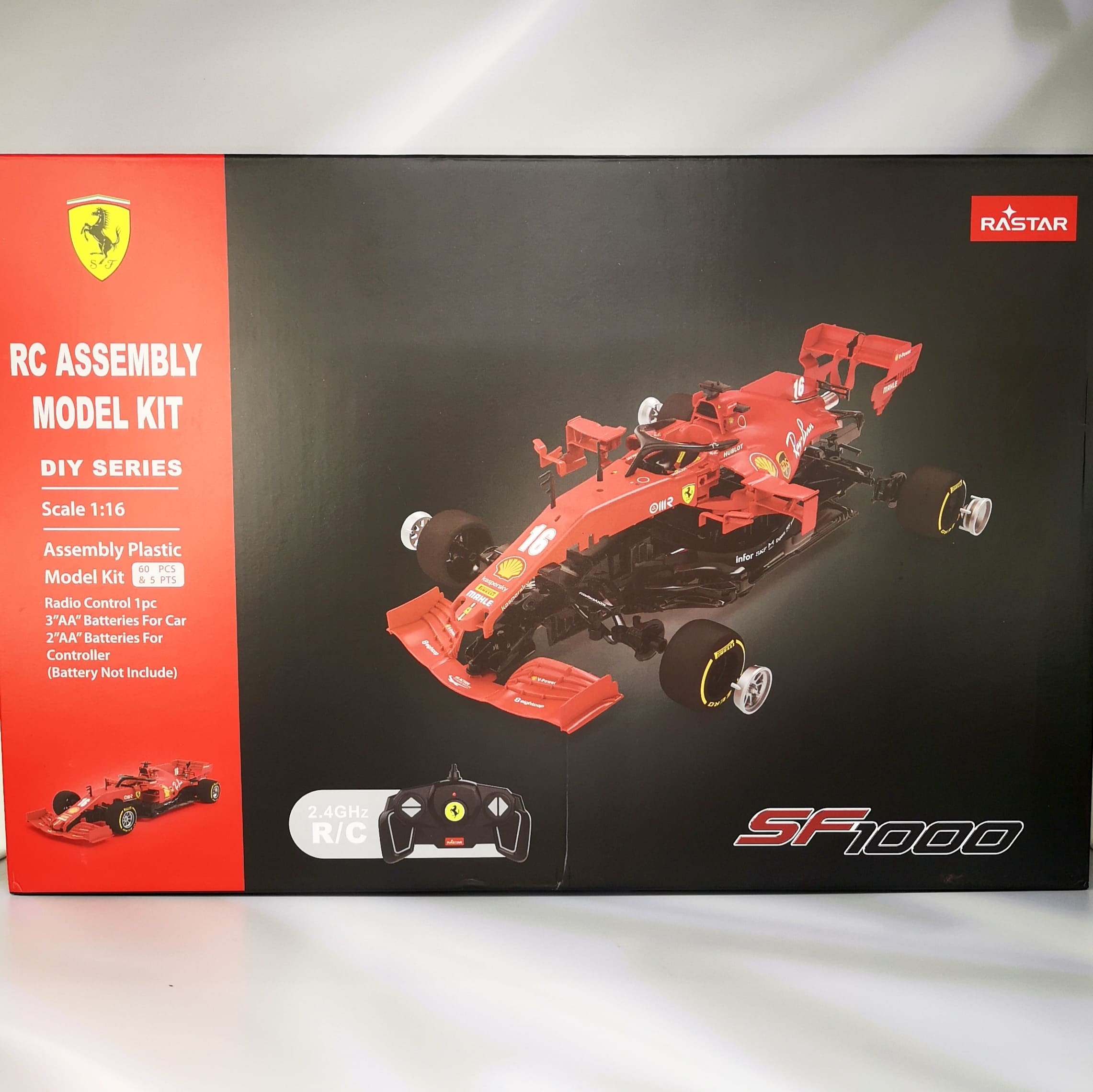 Ferrari SF1000 2020 #16 Charles Leclerc Rastar 1:18 Armable Control Remoto