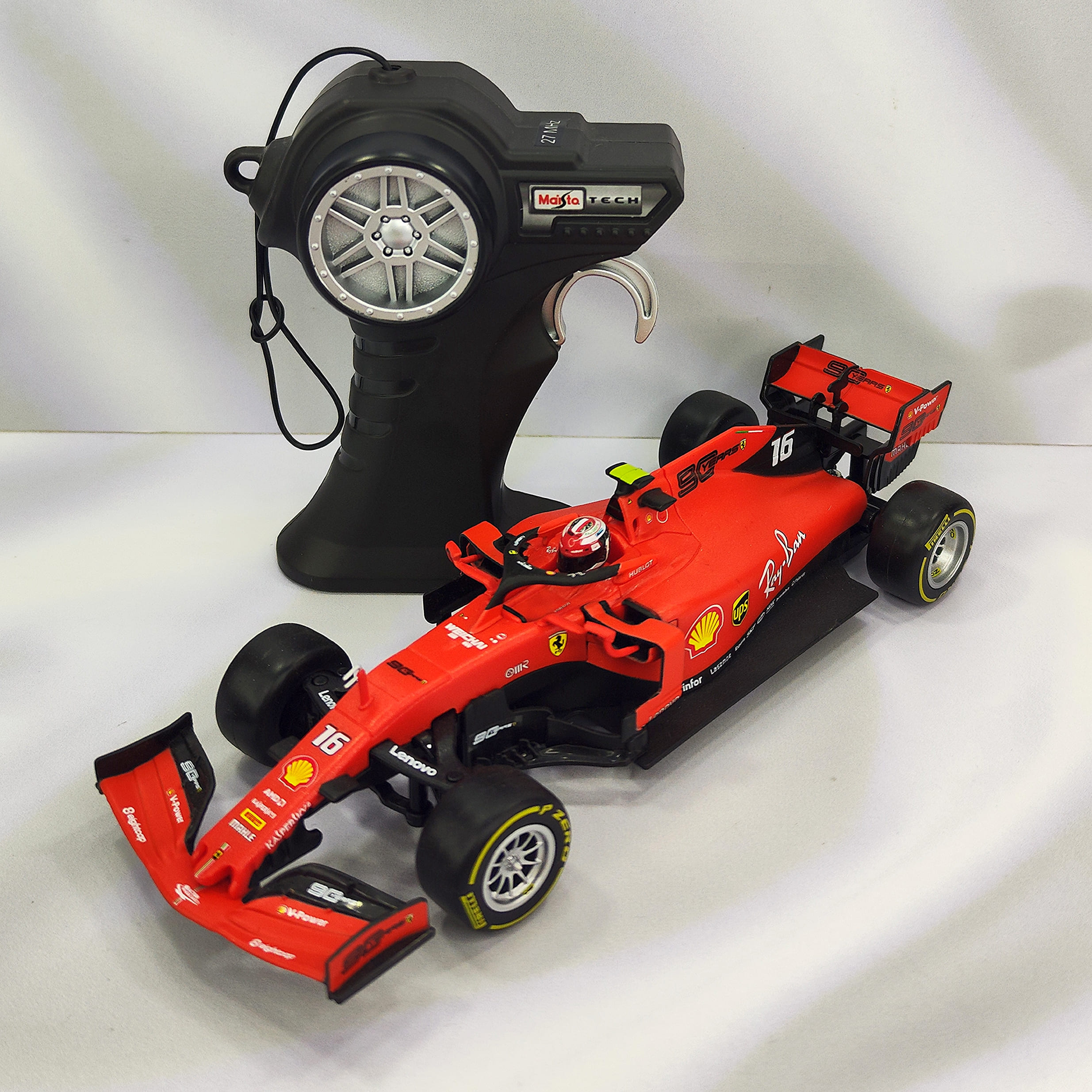 Ferrari SF90 2019 #16 Charles Leclerc Maisto 1:24 Control Remoto