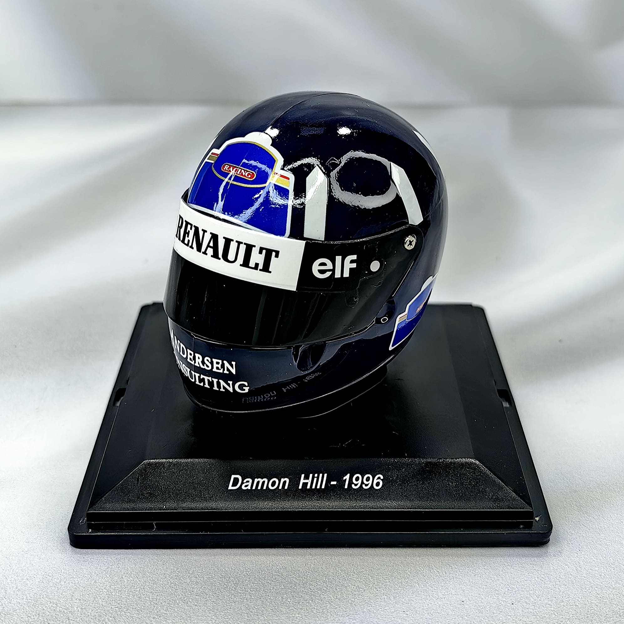 Casco Formula 1 Damon Hill Williams F1 1996 Spark 1:5