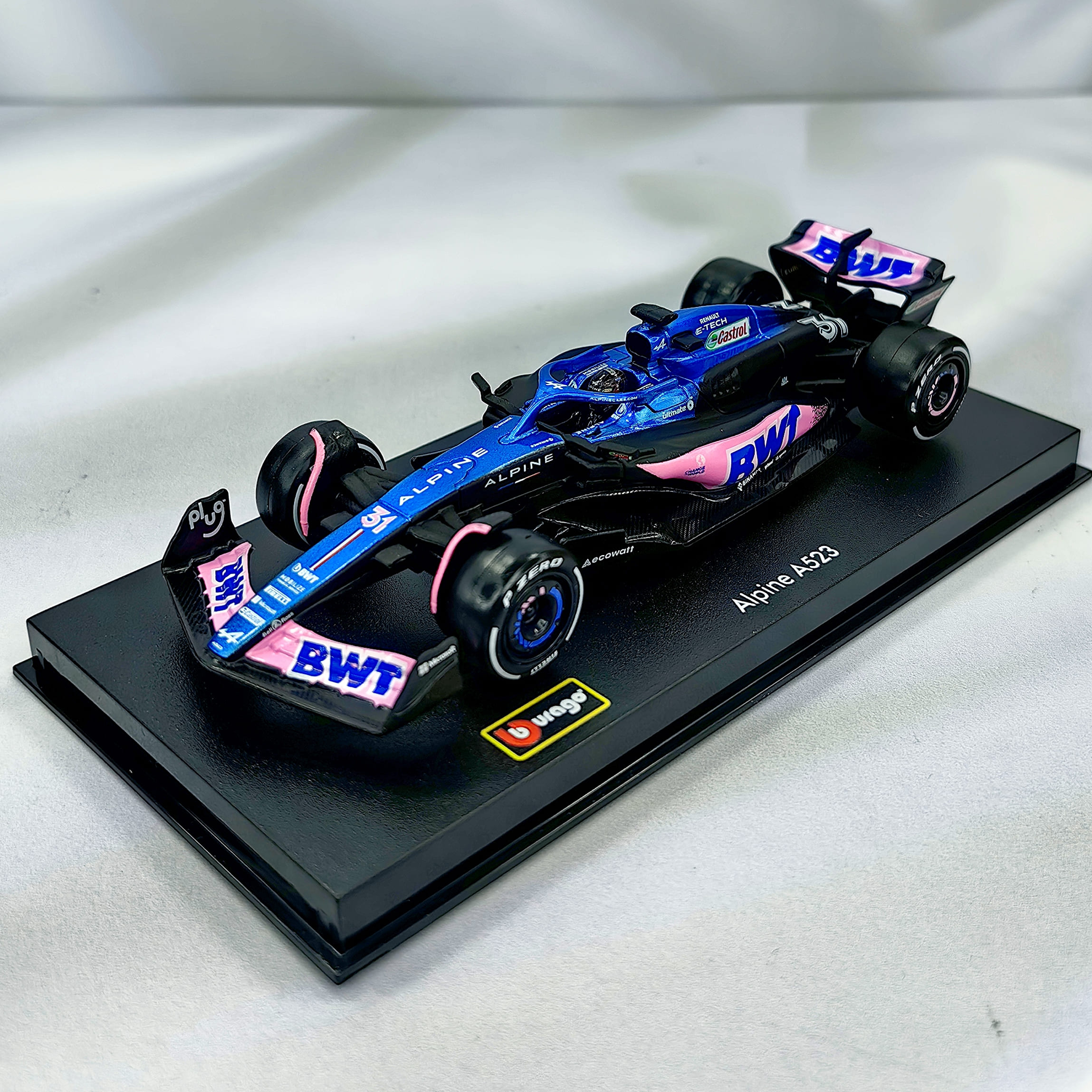 Alpine A523 2023 #31 Esteban Ocon Caja Acrilica Burago 1:43