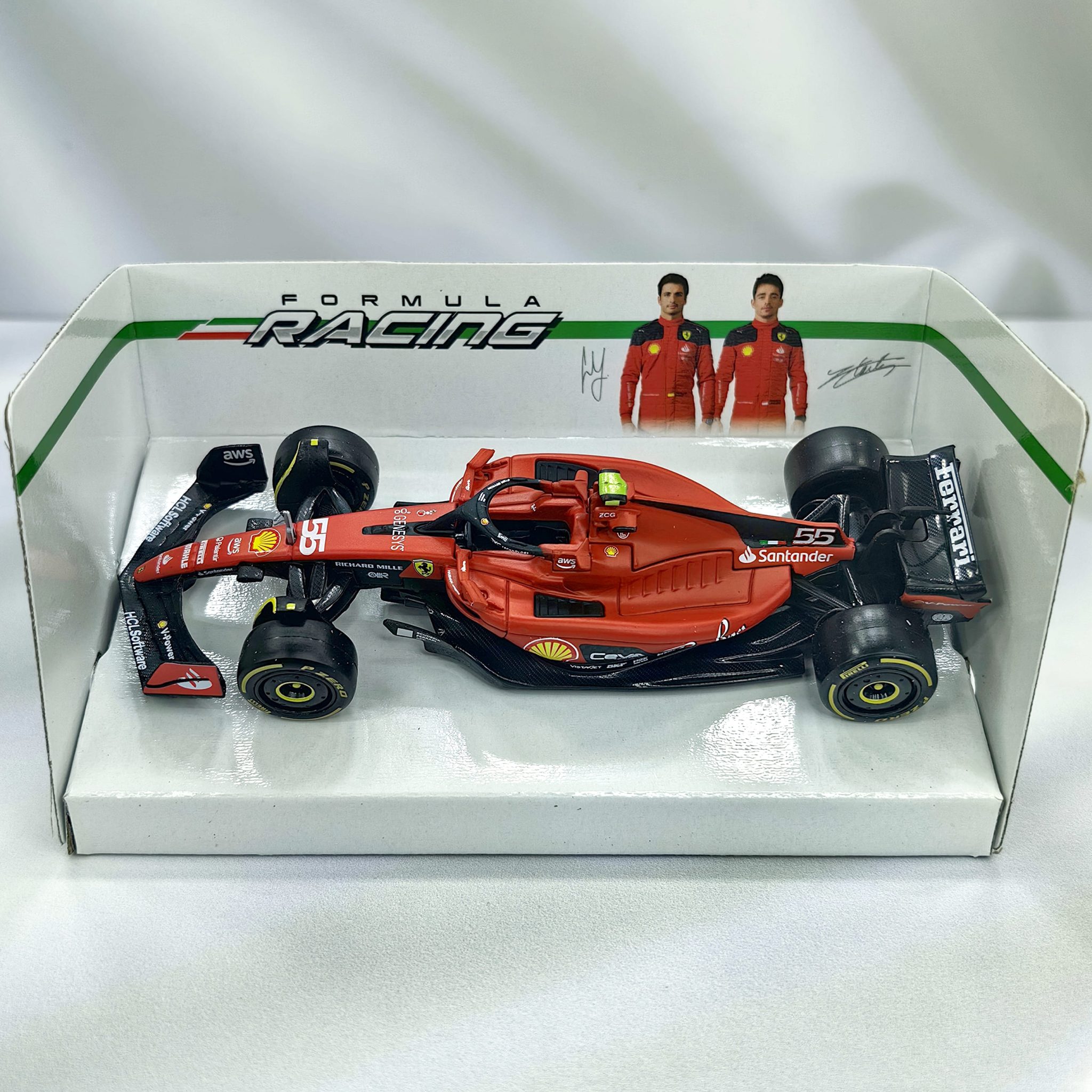 Look Smart 1/43 Scale Resin LSF1054 - Ferrari SF-23 2023 #55 C.Sainz
