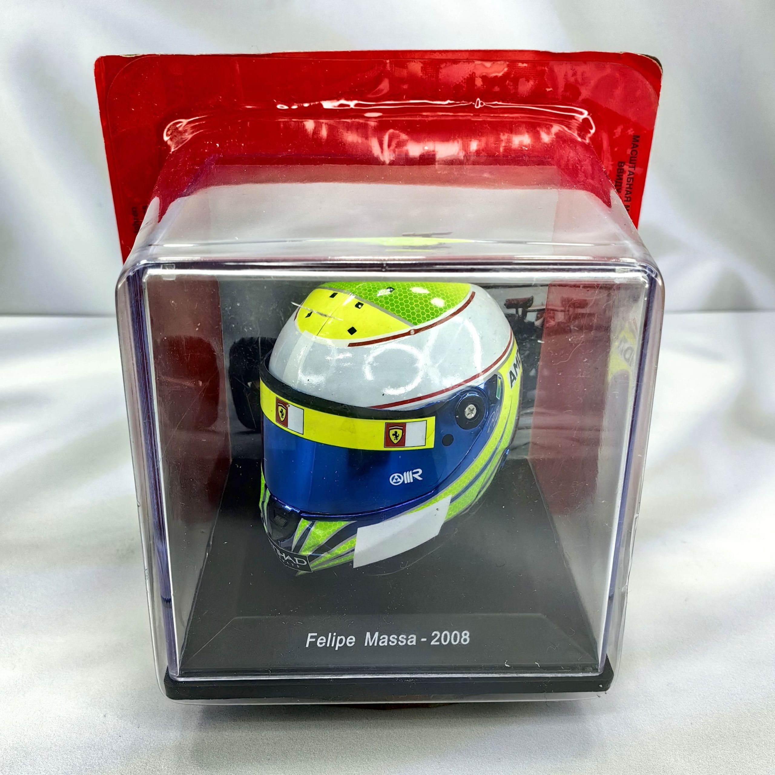 Casco Formula 1 Felipe Massa Ferrari 2008 Spark 1:5