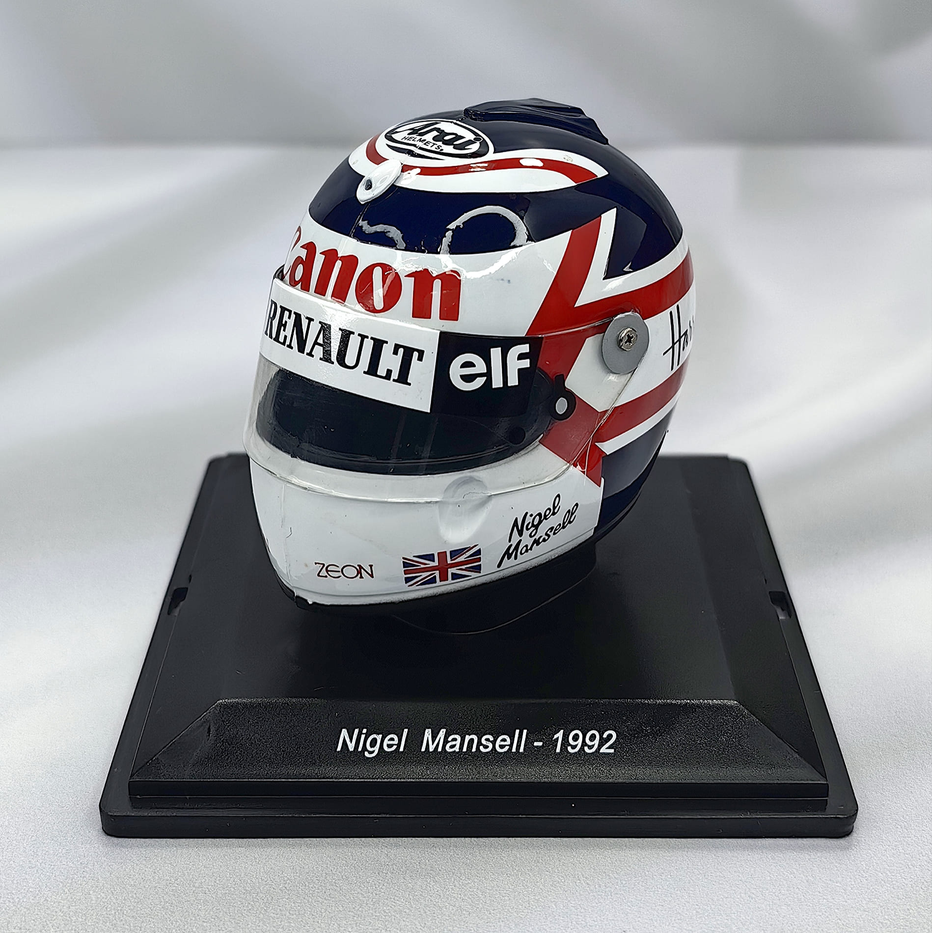 Casco Formula 1 Nigel Mansell Williams 1992 Spark 1:5