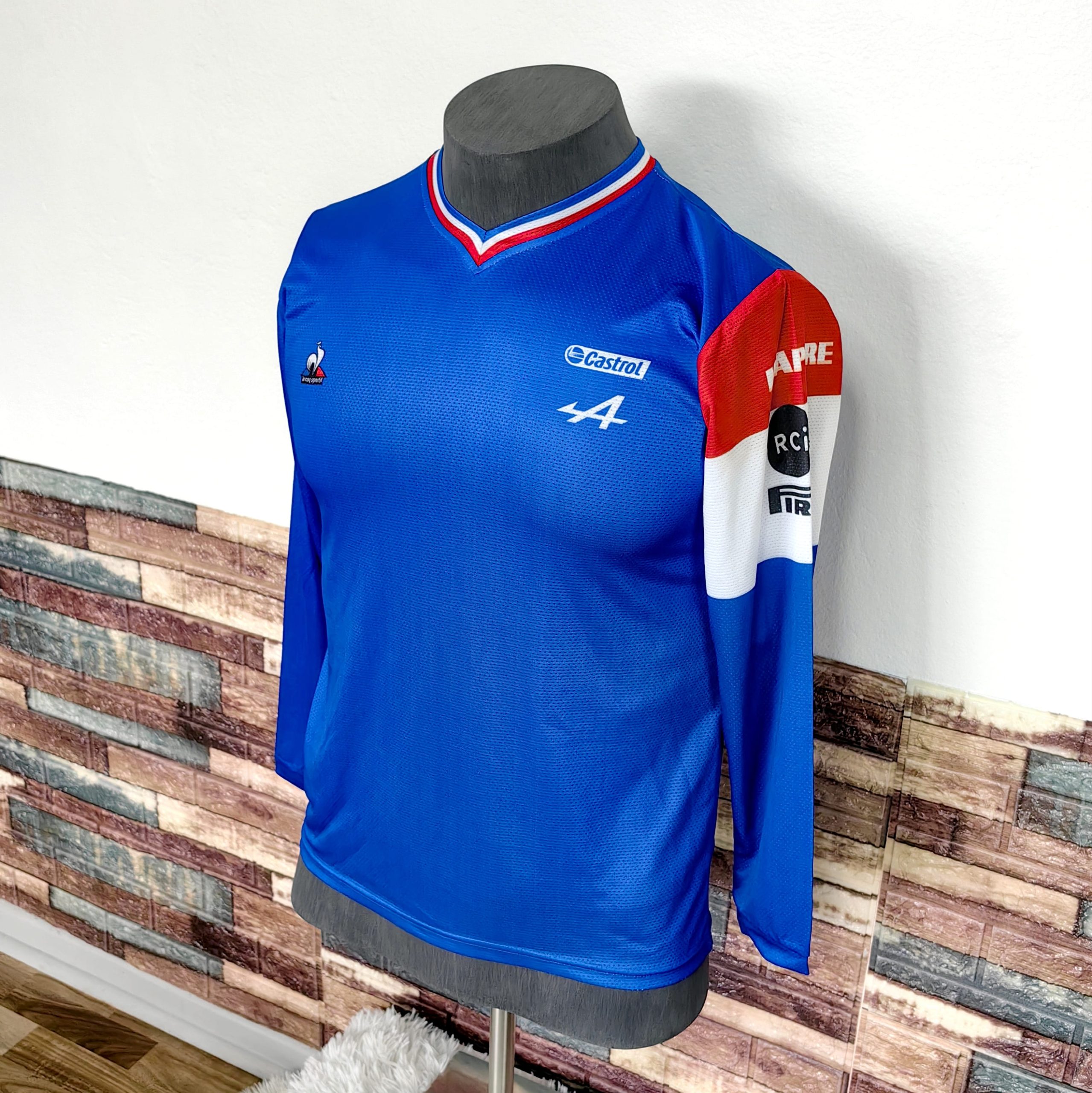 Polera Alpine F1 Team 2021 Manga Larga