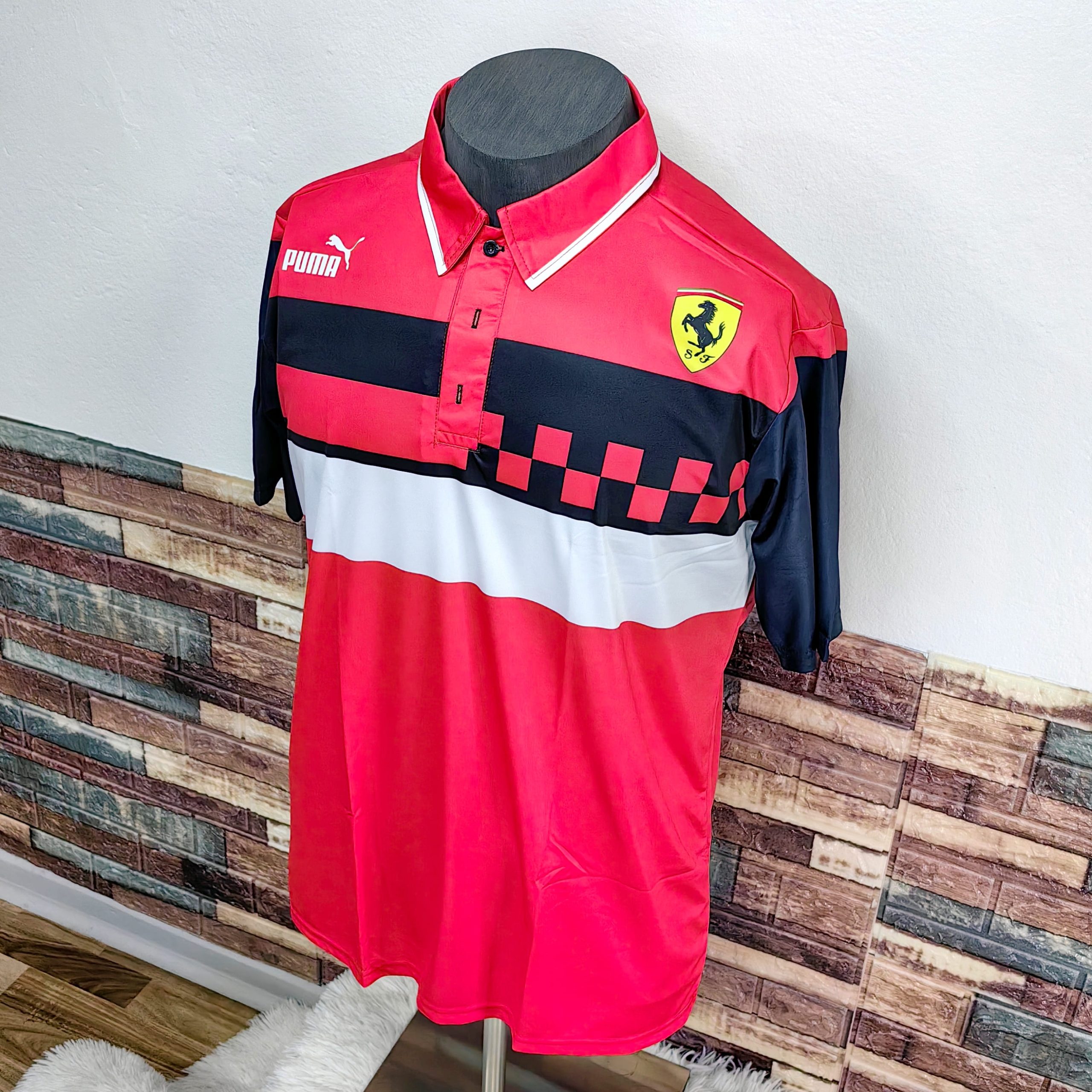 Polera Polo Ferrari F1 Team 2022