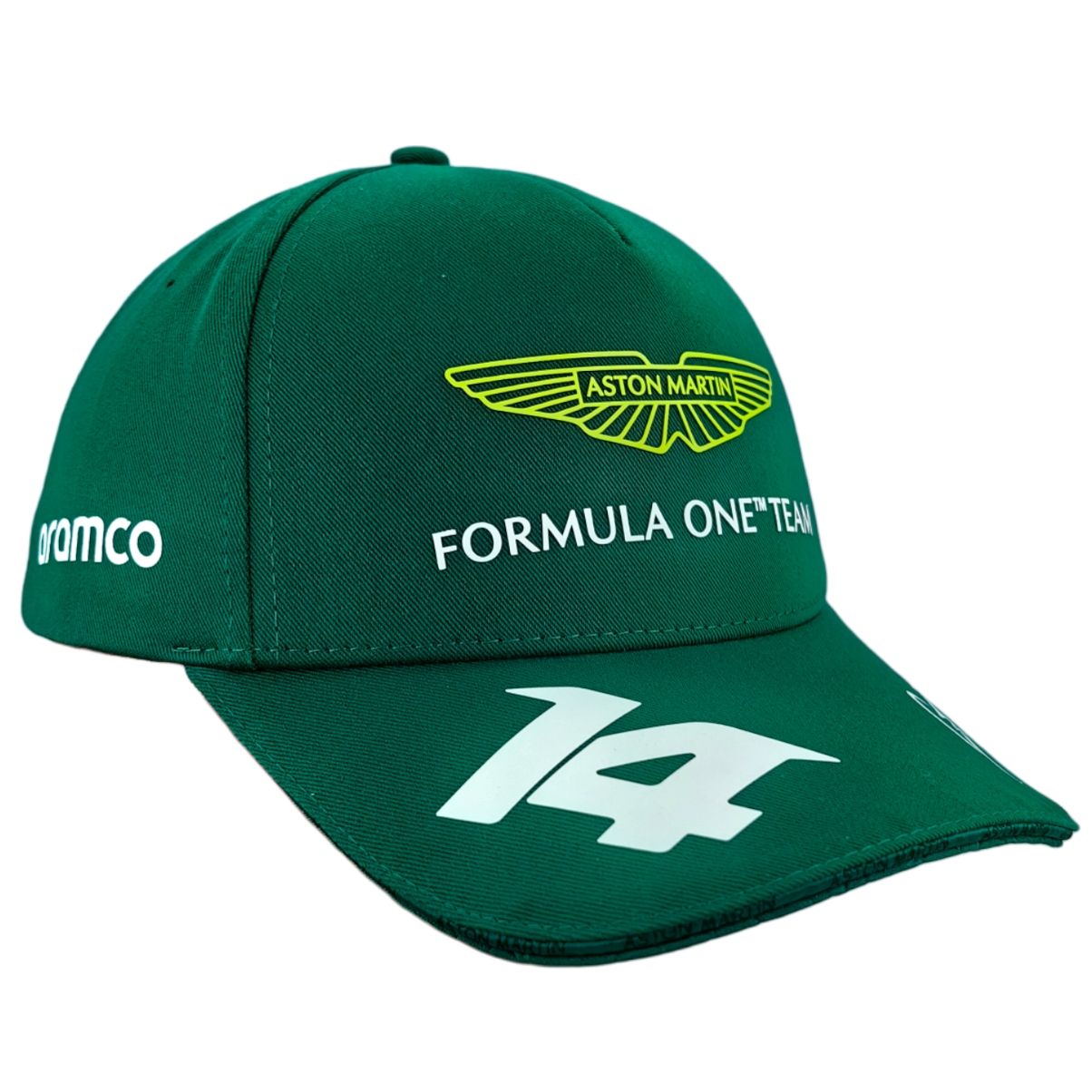 Aston Martin Cognizant F1 2023 Fernando Alonso Team Hat (lima, talla para  niño), Lima