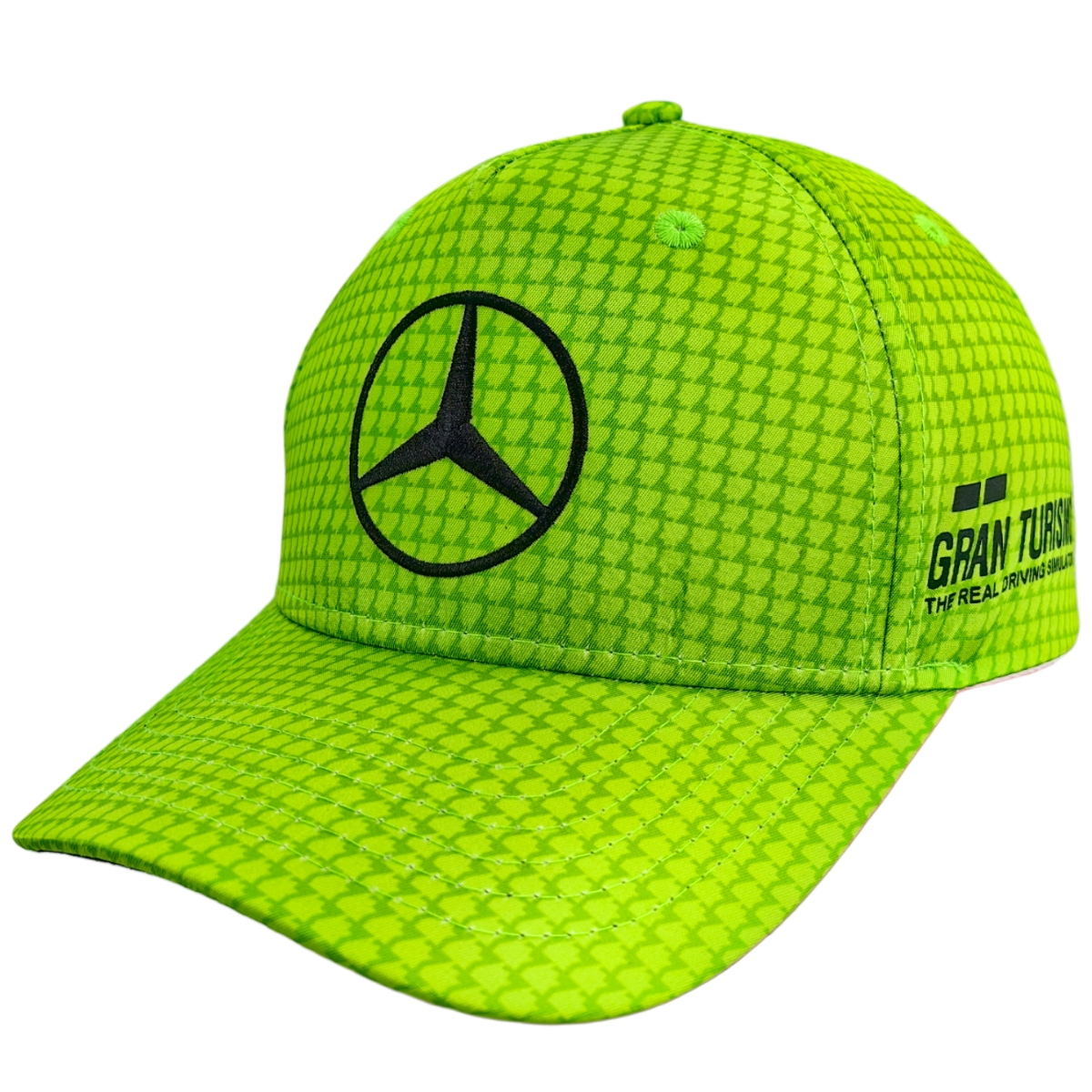 Gorro Mercedes Lewis Hamilton 2023 Verde Electrico