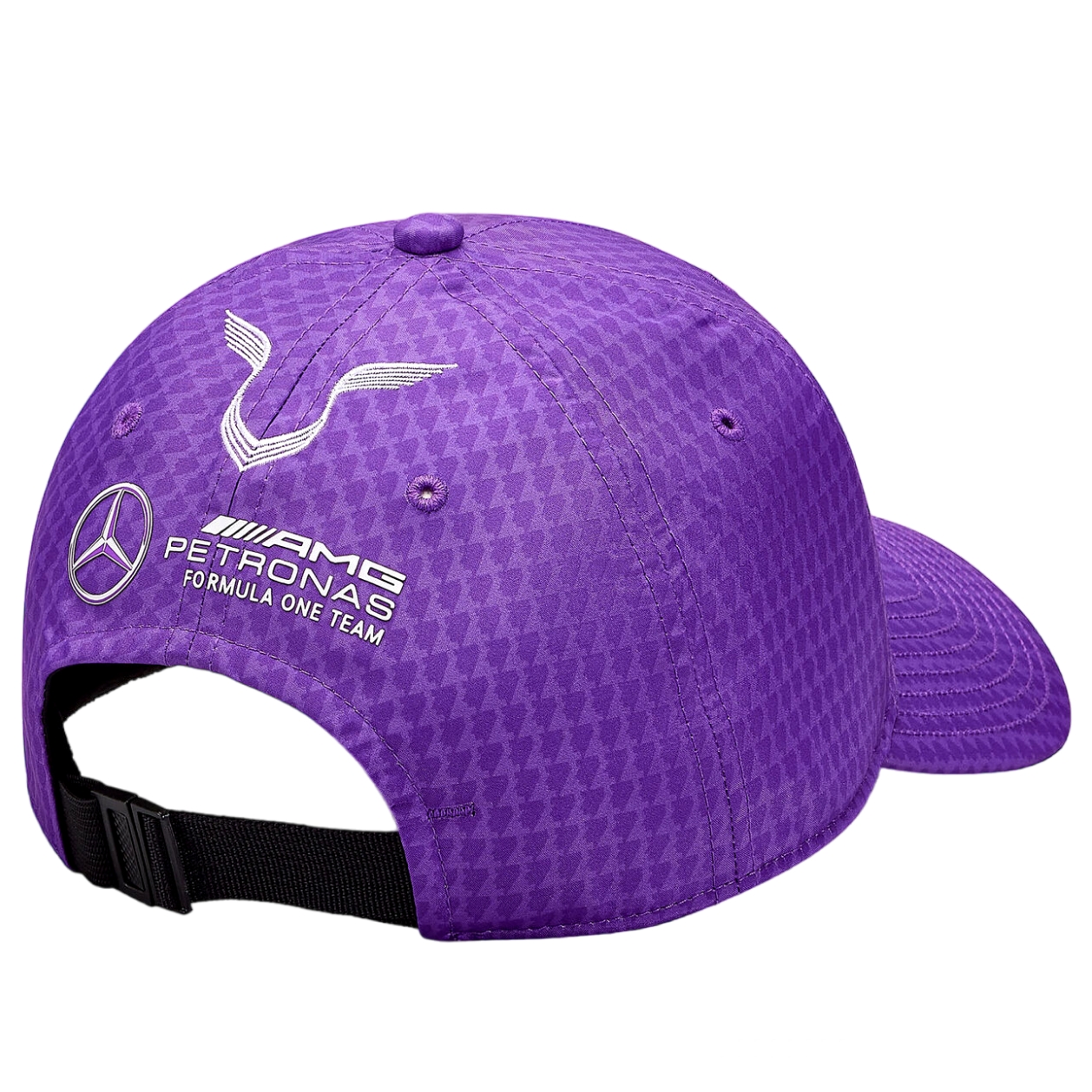 Gorro Oficial Mercedes AMG F1 2023 Lewis Hamilton Morado