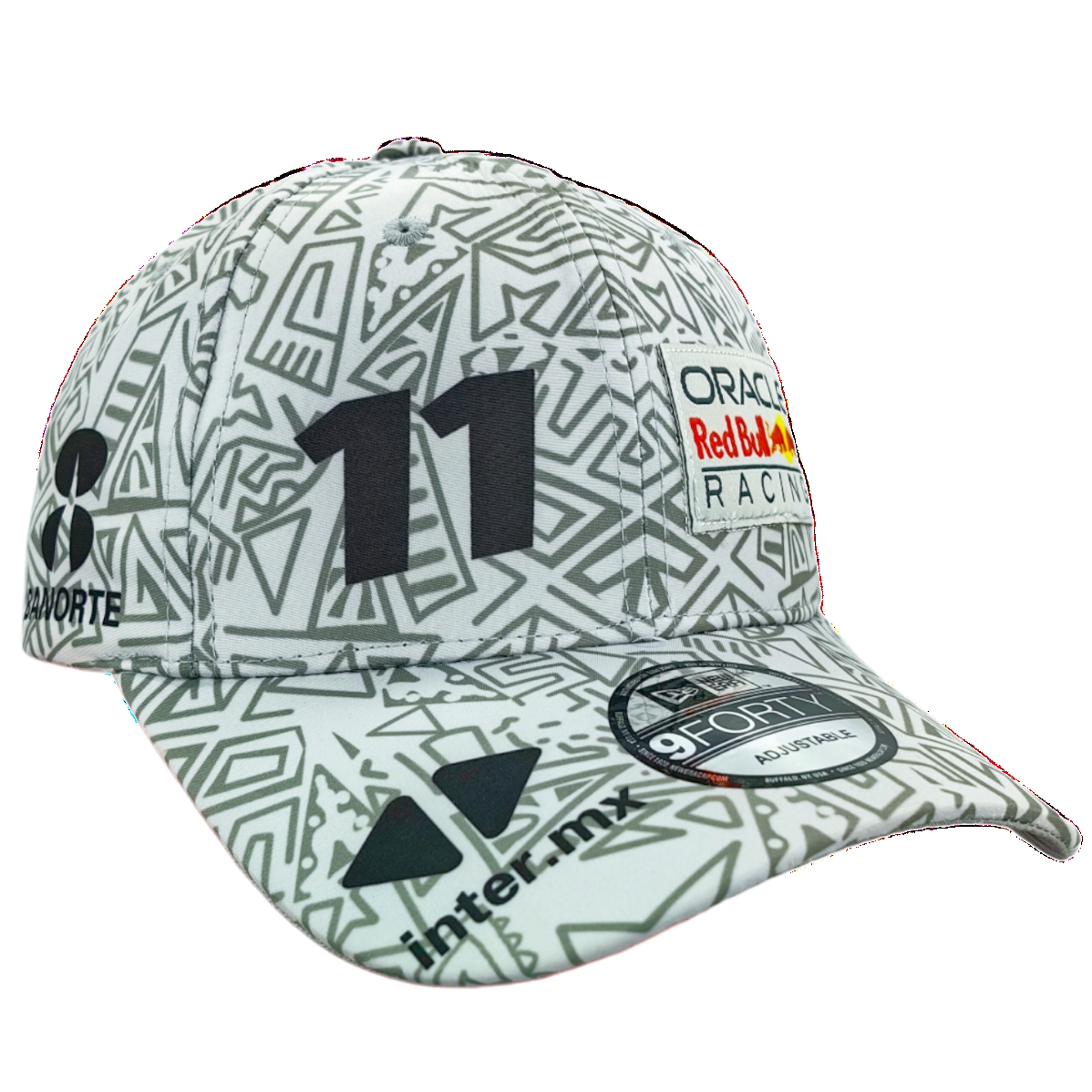 Gorro RedBull Checo Perez 2023 Especial GP Mexico Gris