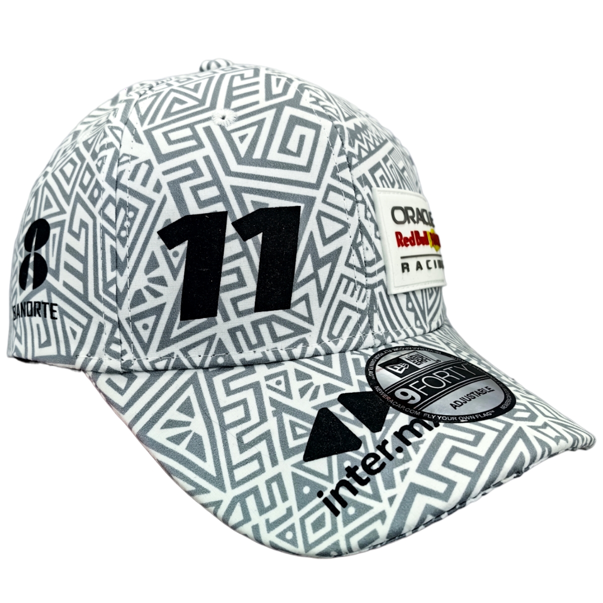 Gorro RedBull Checo Perez 2023 Especial GP Mexico Blanco