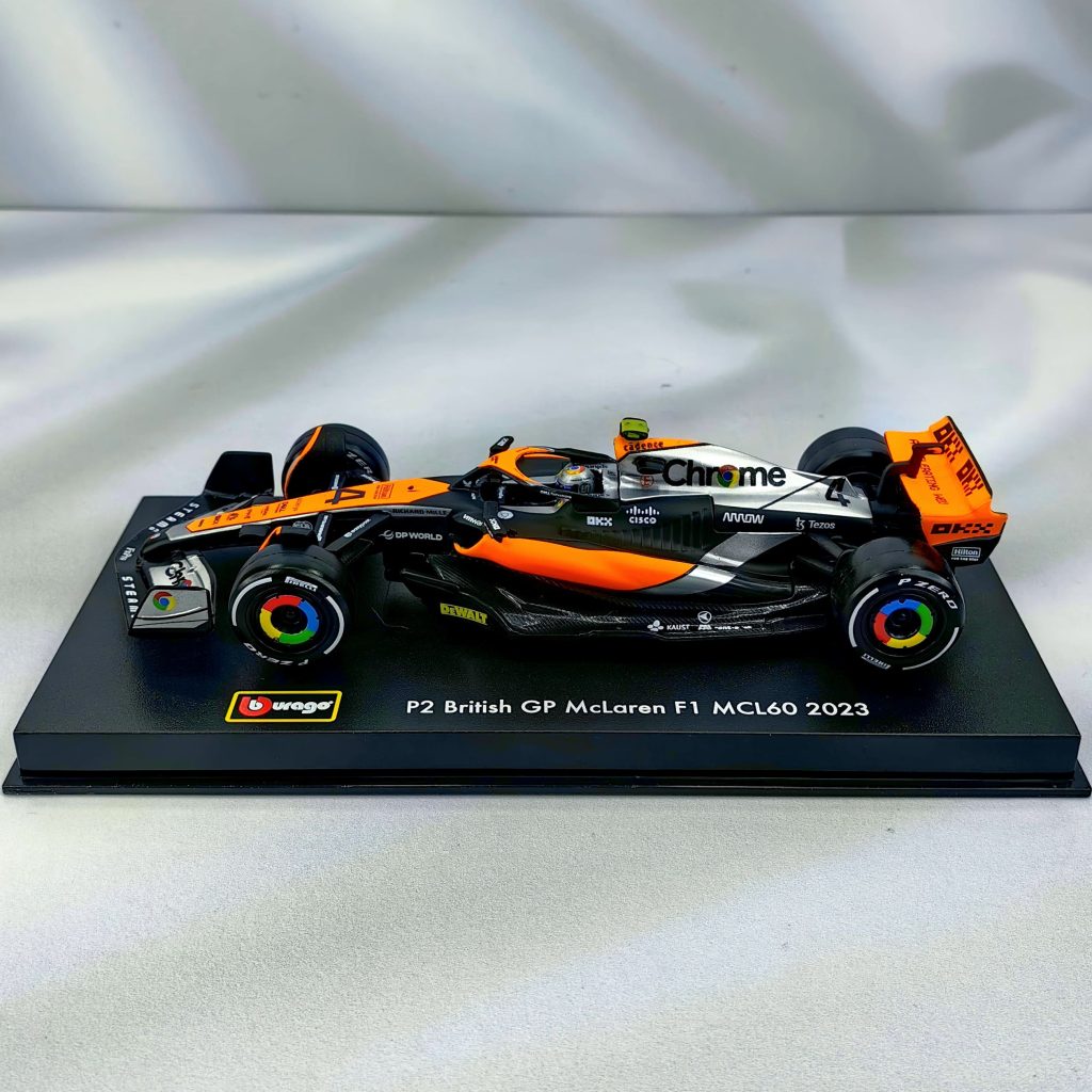 BBURAGO 1/43 Pack McLaren F1 - MCL36 & MCL60 - Lando Norris 2023 - Neuf