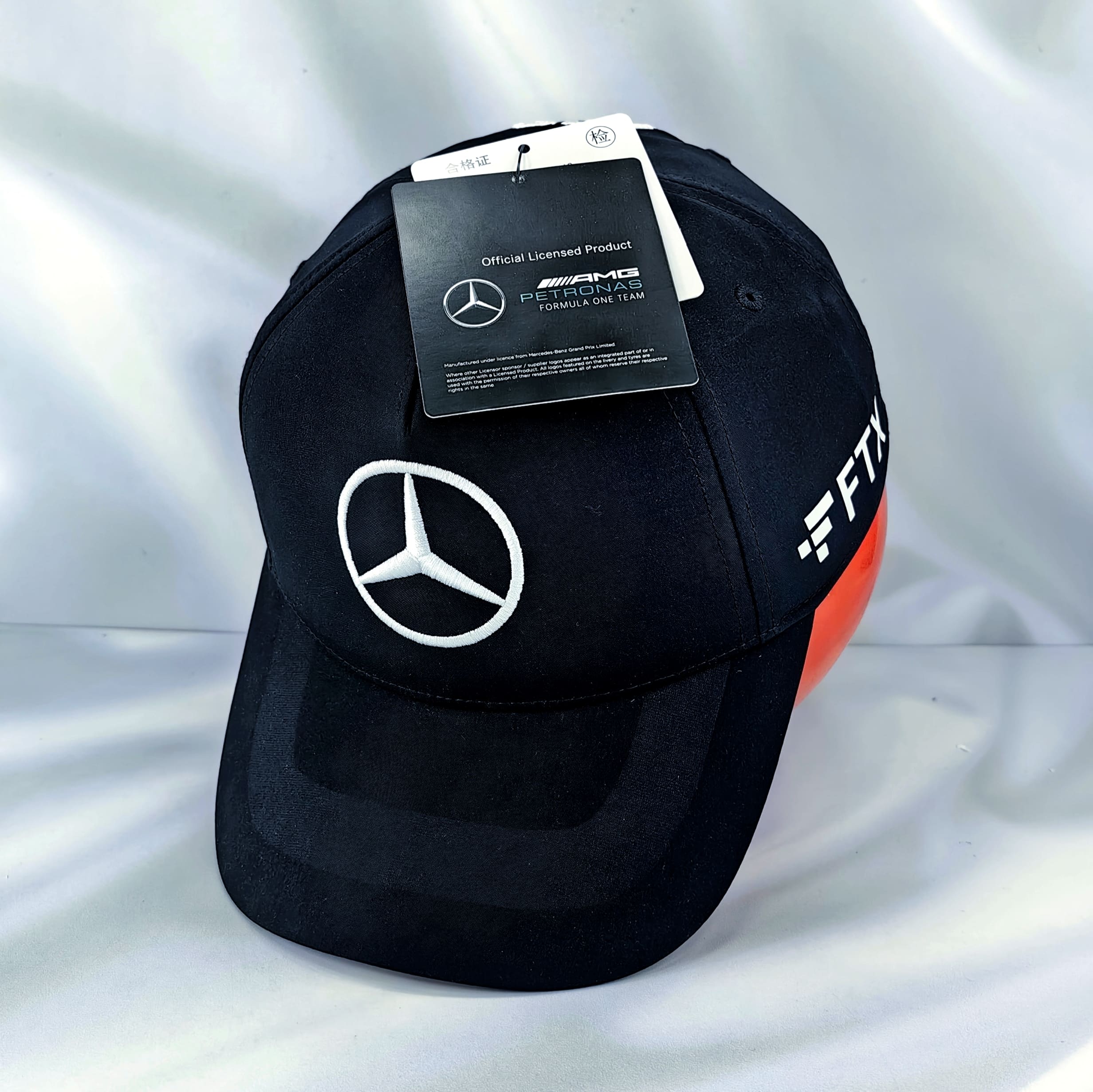 Gorro Oficial Mercedes Amg F1 Team 2022 #63 George Russell Negro