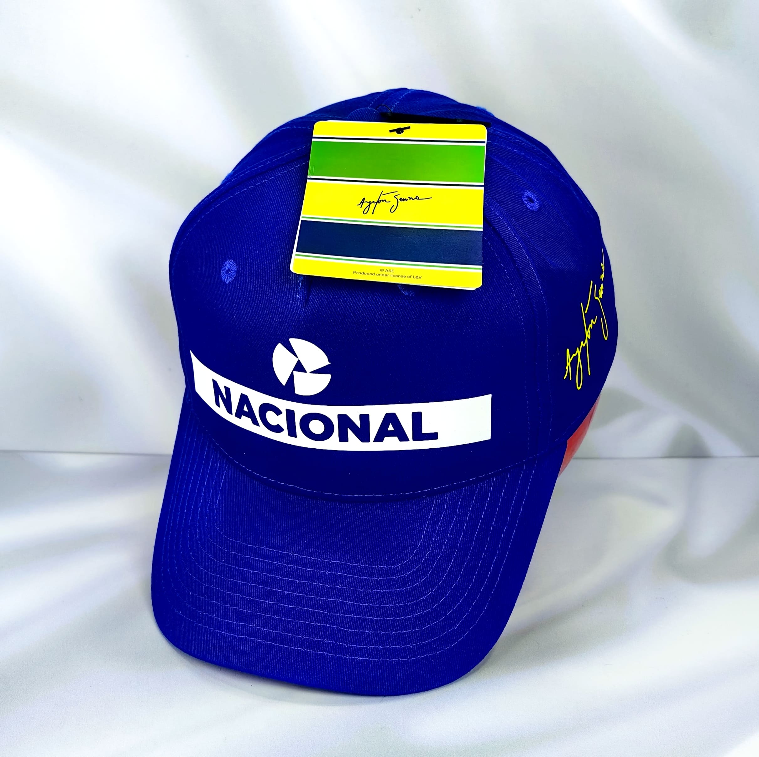 Gorro Jockey Oficial Nacional Ayrton Senna Colección