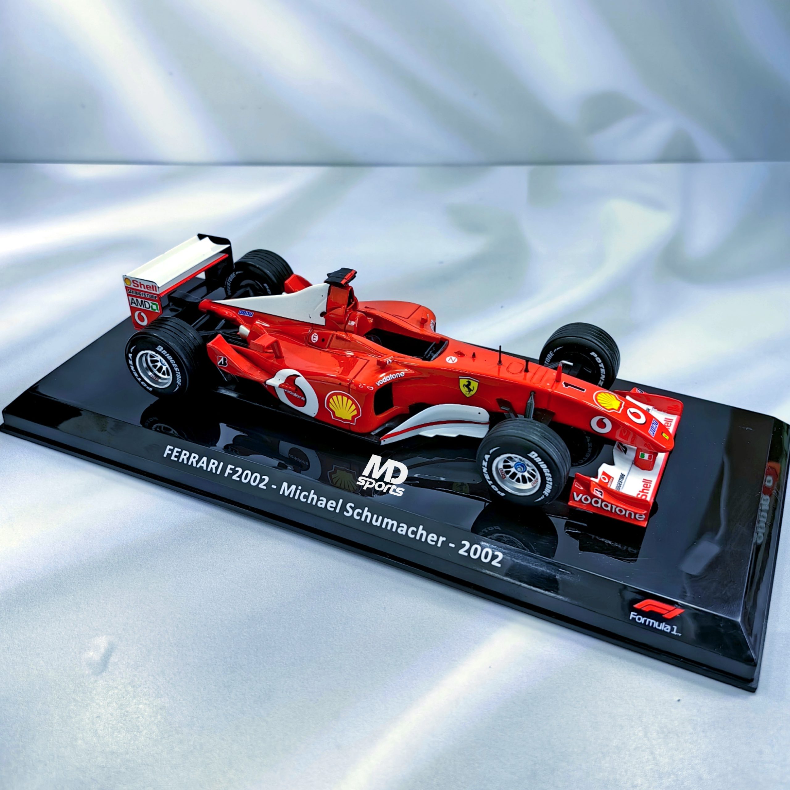 Ferrari F2002 2002 #1 Michael Schumacher Caja Normal Premium Collect 1:24 - Imagen 3