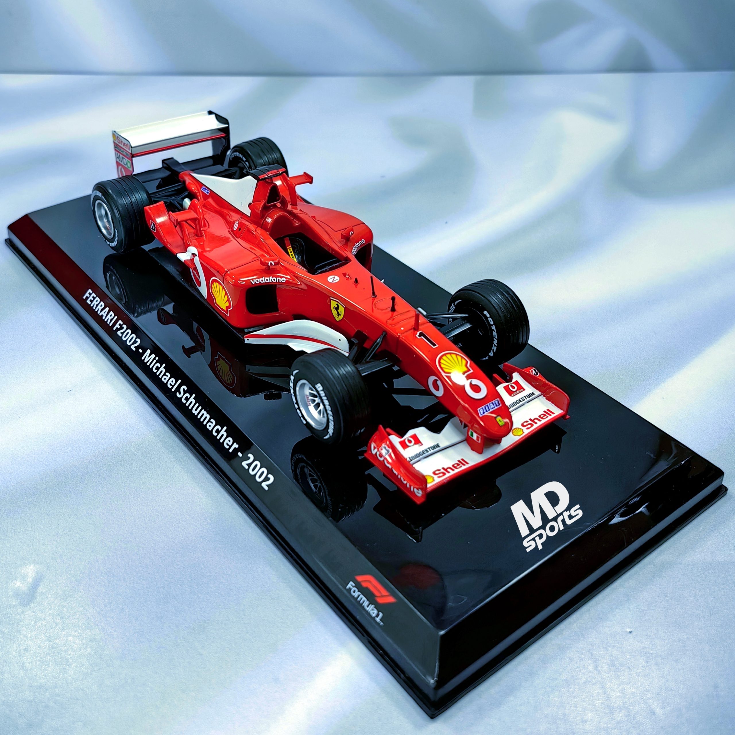 Ferrari F2002 2002 #1 Michael Schumacher Caja Normal Premium Collect 1:24