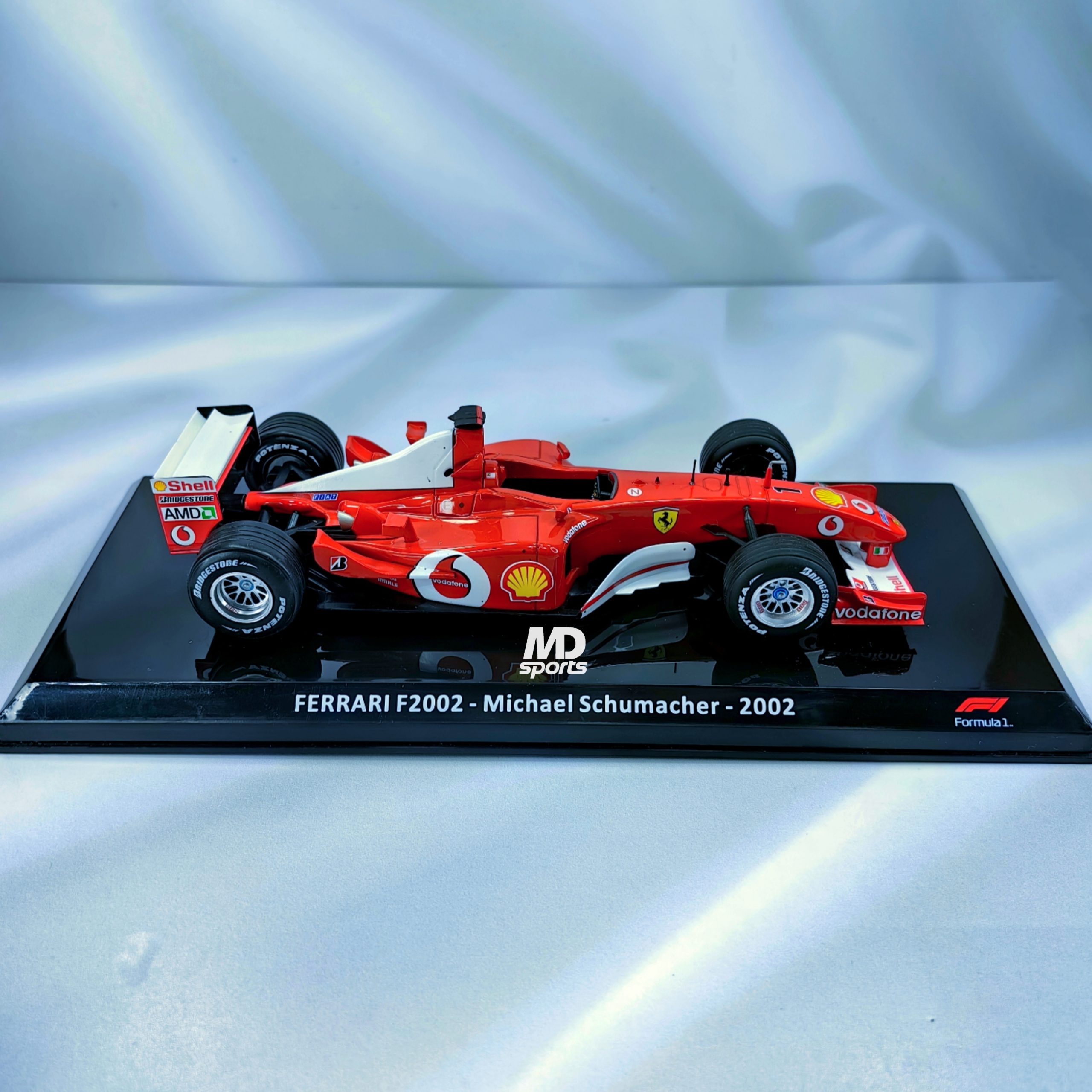 Ferrari F2002 2002 #1 Michael Schumacher Caja Normal Premium Collect 1:24