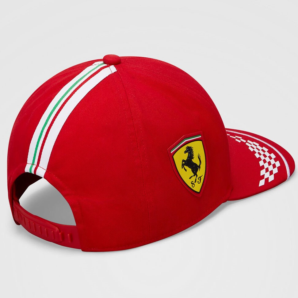 Gorro Snap De Niño Oficial Ferrari F1 Charles Leclerc 2020