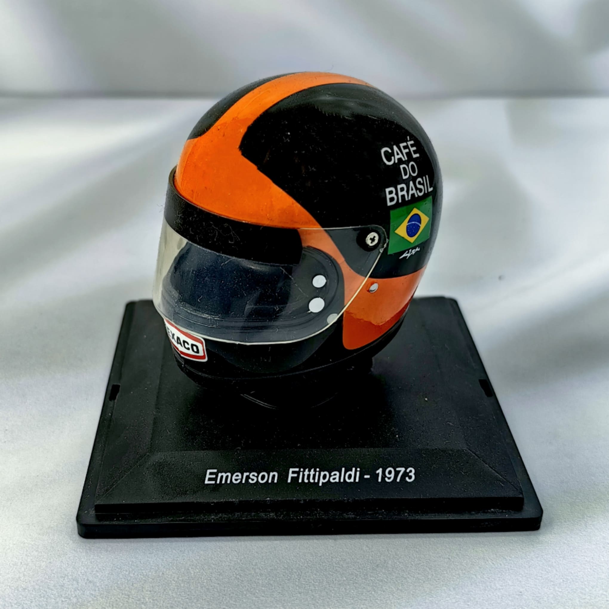 Casco Formula 1 Emerson Fittipaldi Lotus 1973 Spark 1:5