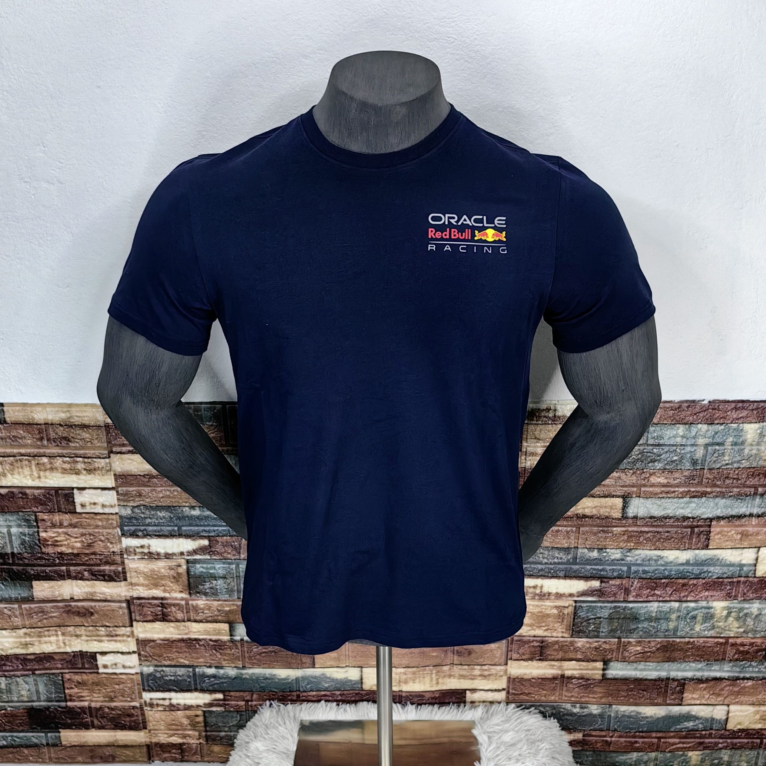 Polera CASTORE Oficial Oracle RedBull Racing Basic 2023 Azul