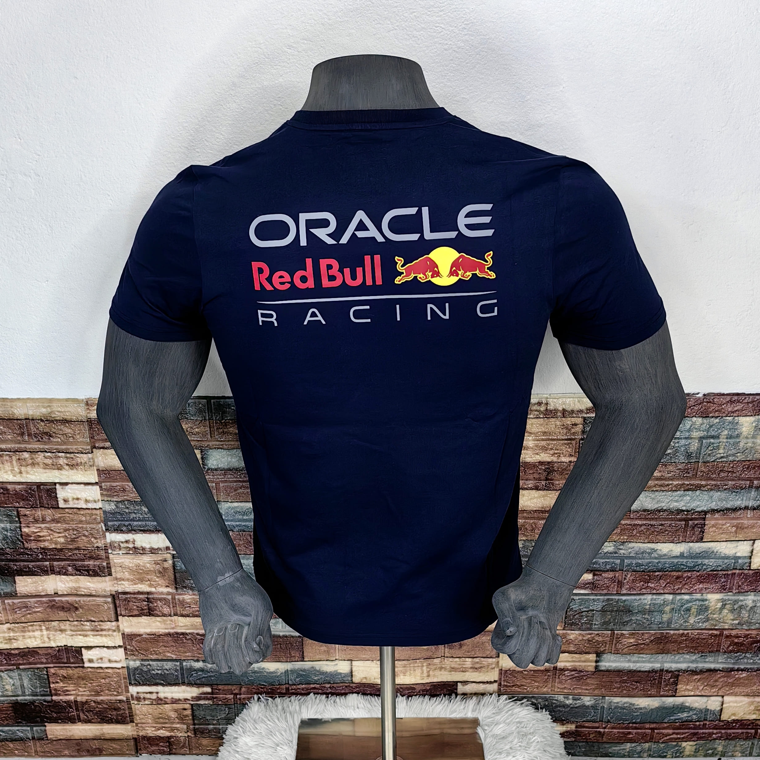 Polera CASTORE Oficial Oracle RedBull Racing Basic 2023 Azul