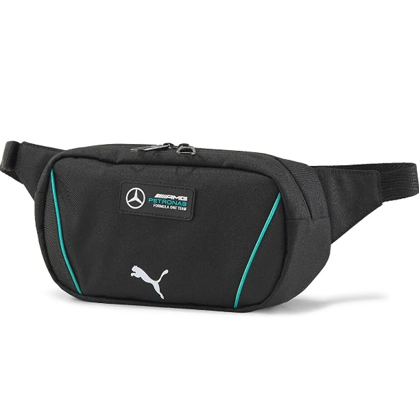 Bolso Banano Oficial Mercedes AMG F1 Team Negro