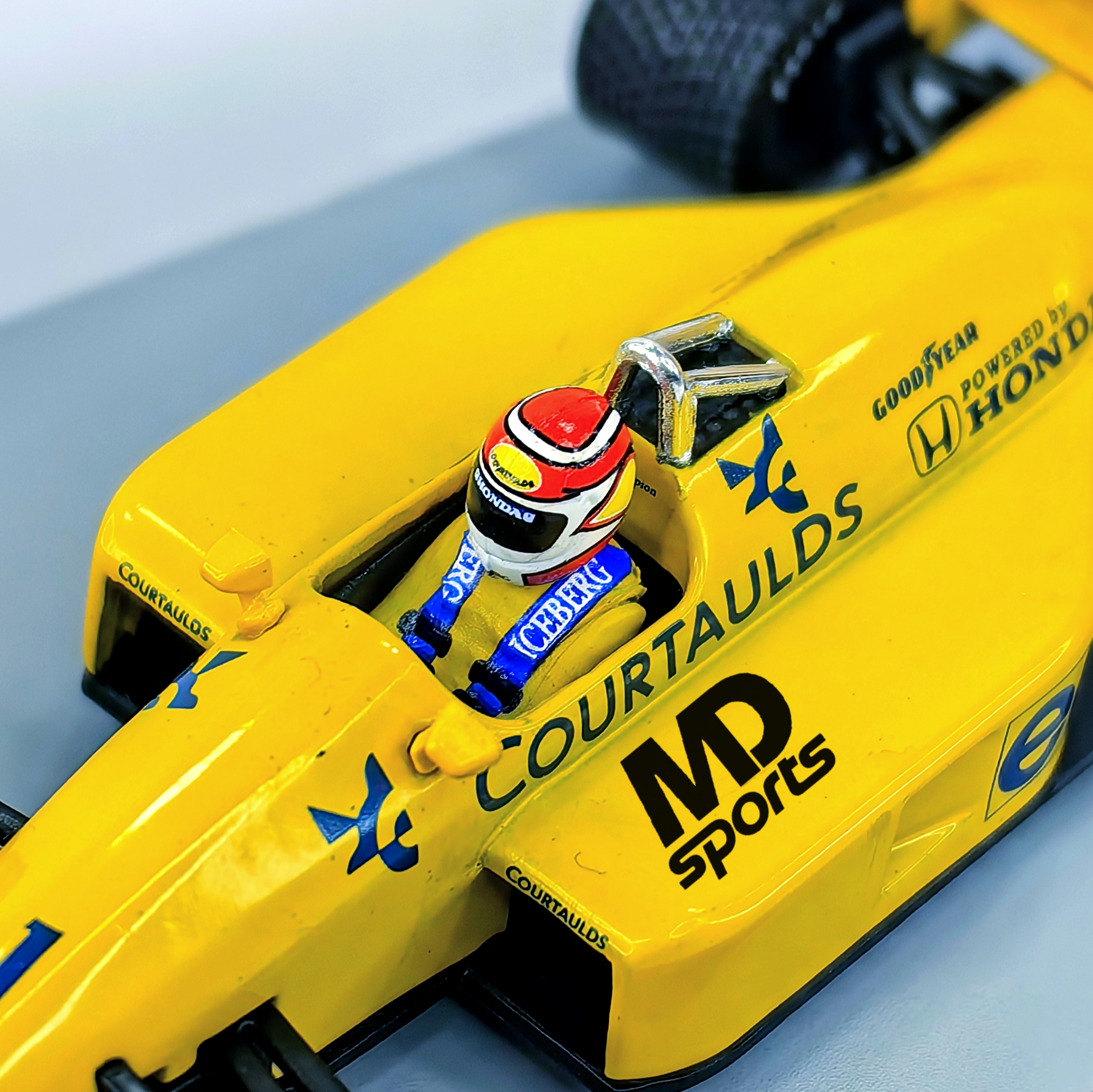 Lotus 100T 1988 #1 Nelson Piquet Caja Acrilica IXO Special 1:43 - Imagen 4