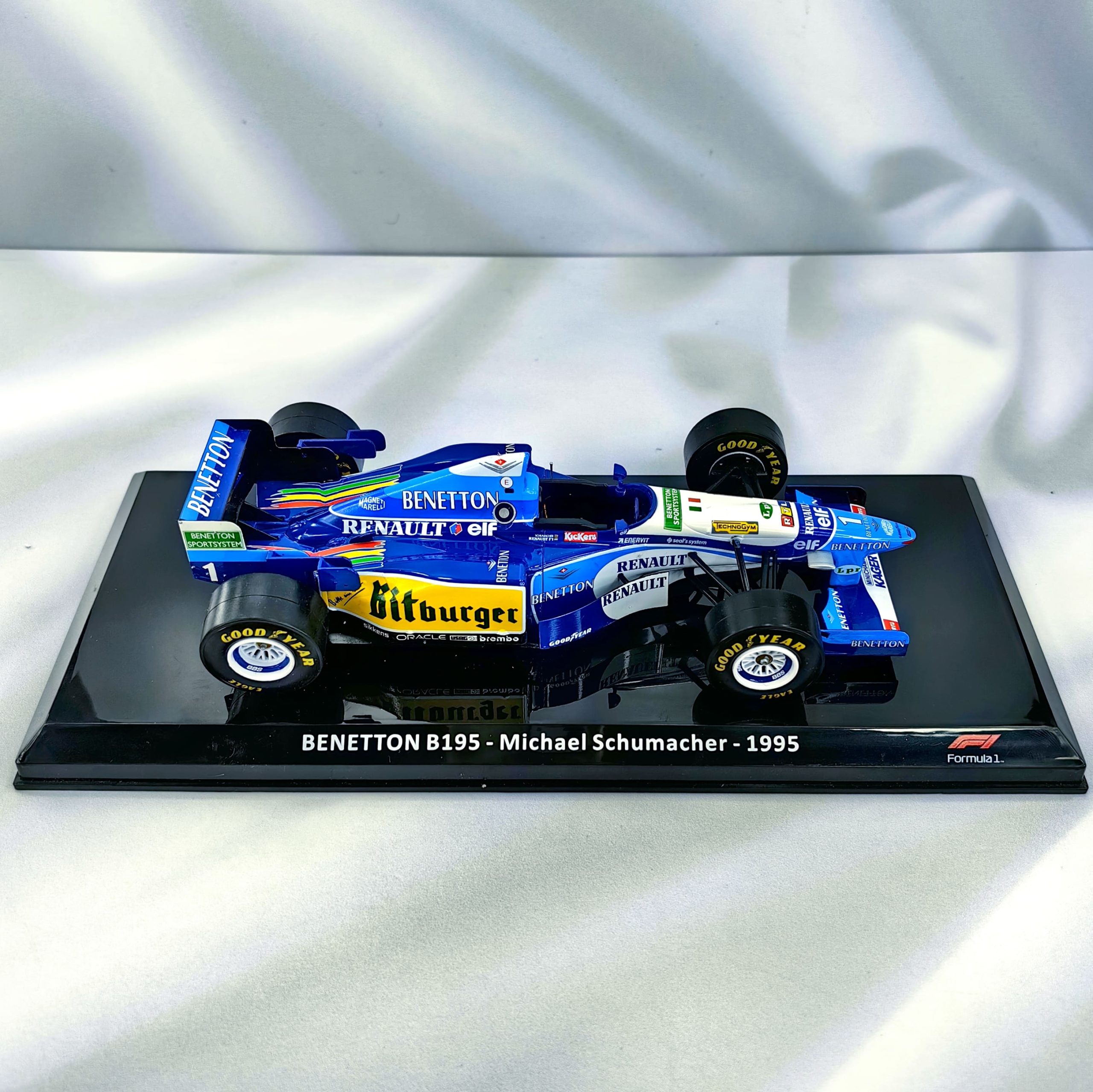 Benetton B195 1995 #1 Michael Schumacher Caja Normal Premium Collect 1:24