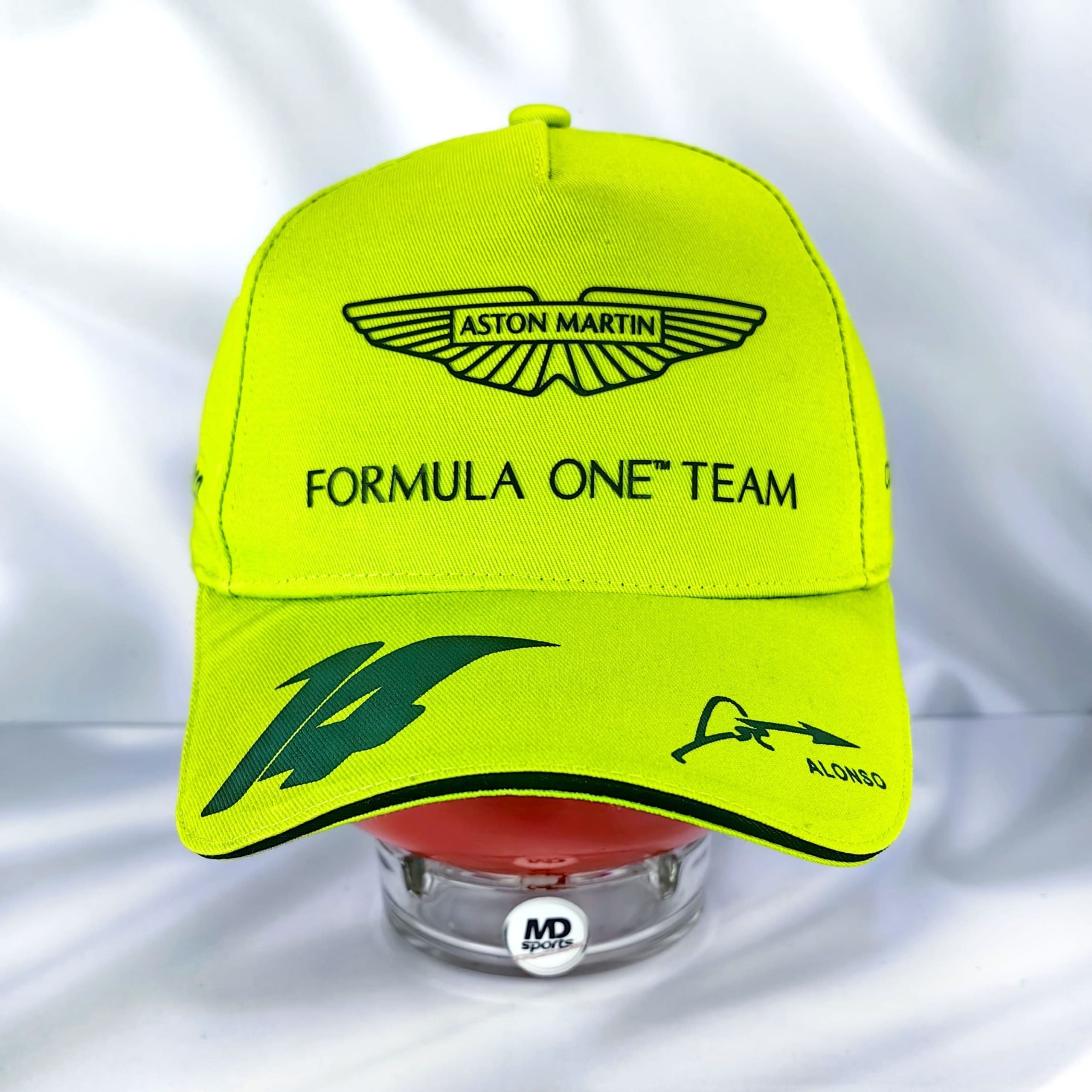 Gorro Aston Martin Fernando Alonso 2023 Verde Fluor