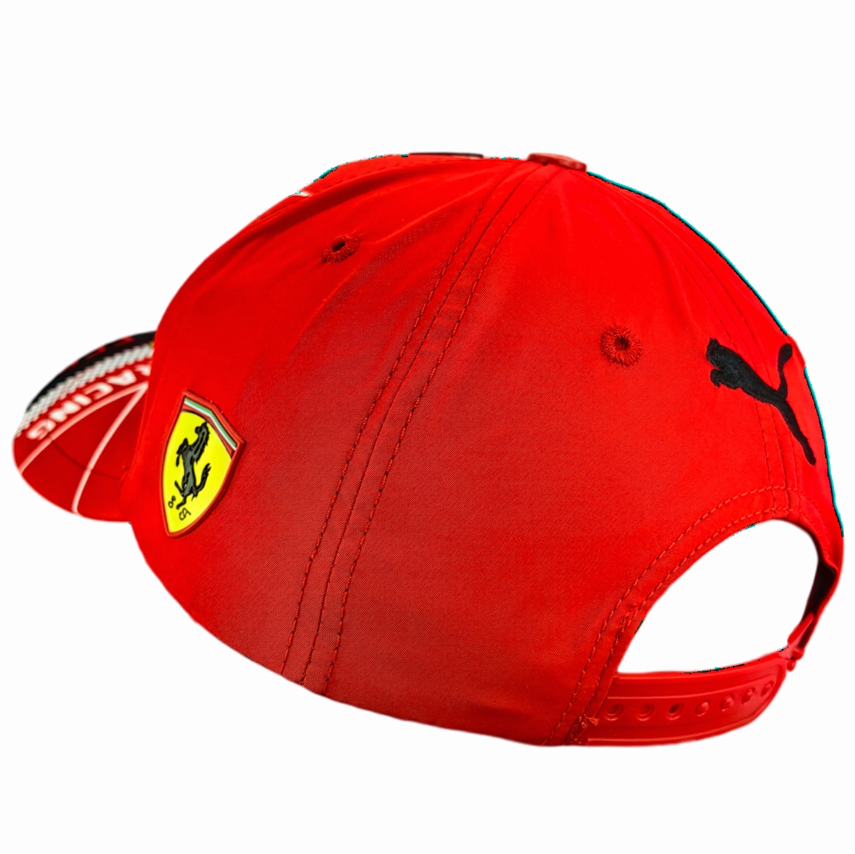 Gorro Scuderia Ferrari Logo SF Modelo Essere Rojo