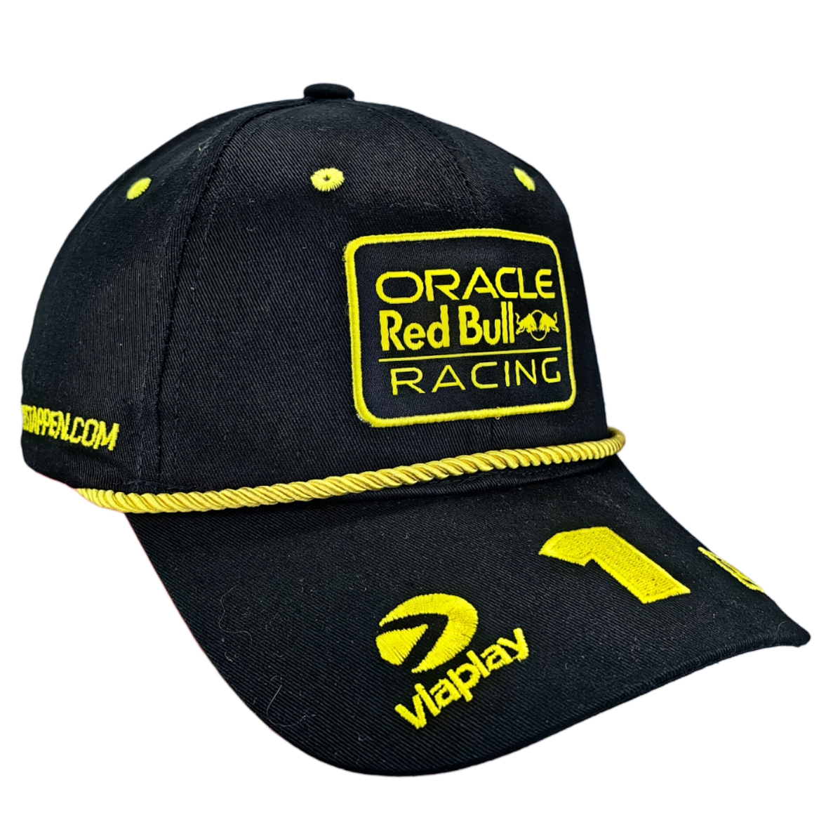 Gorro RedBull Max Verstappen Campeon 2023 Negro/Dorado