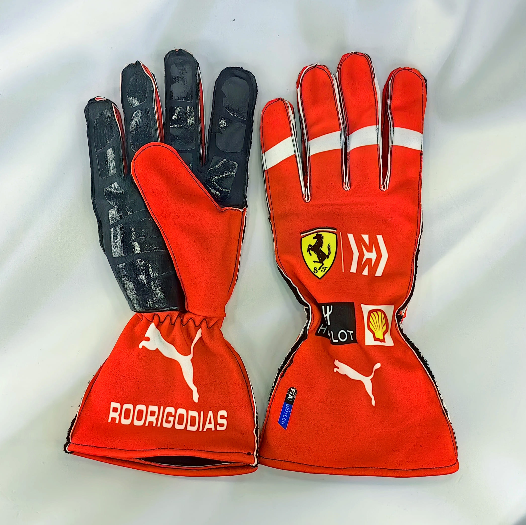 Guante de Competición Scuderia Ferrari Rojo (con detalle)