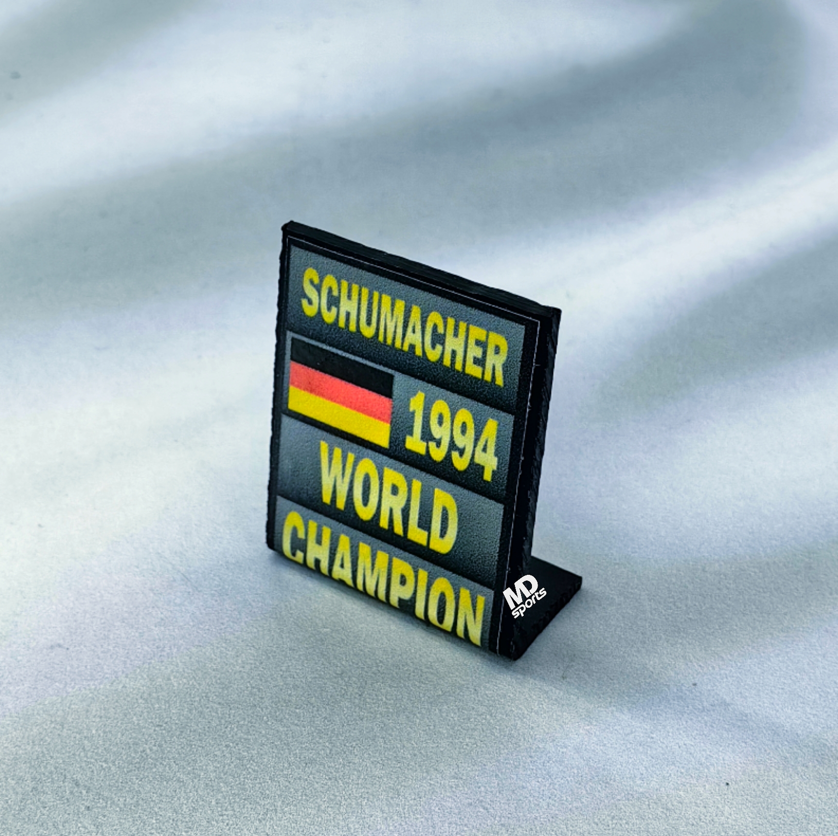 Letrero Pitboard Michael Schumacher 2000 F1 Escala 1:43