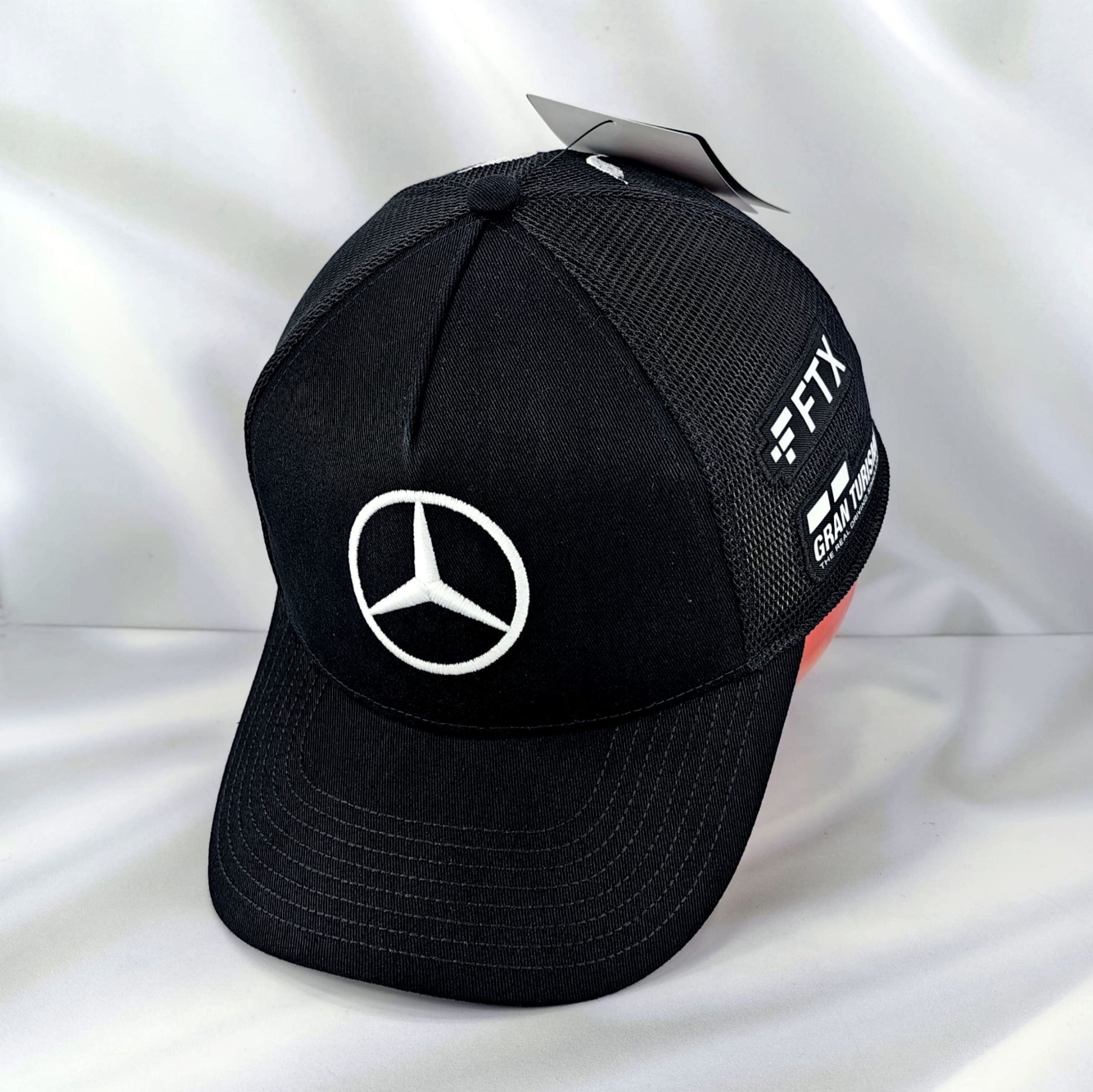 Gorro Oficial Mercedes F1 2022 Lewis Hamilton Trucker Negro