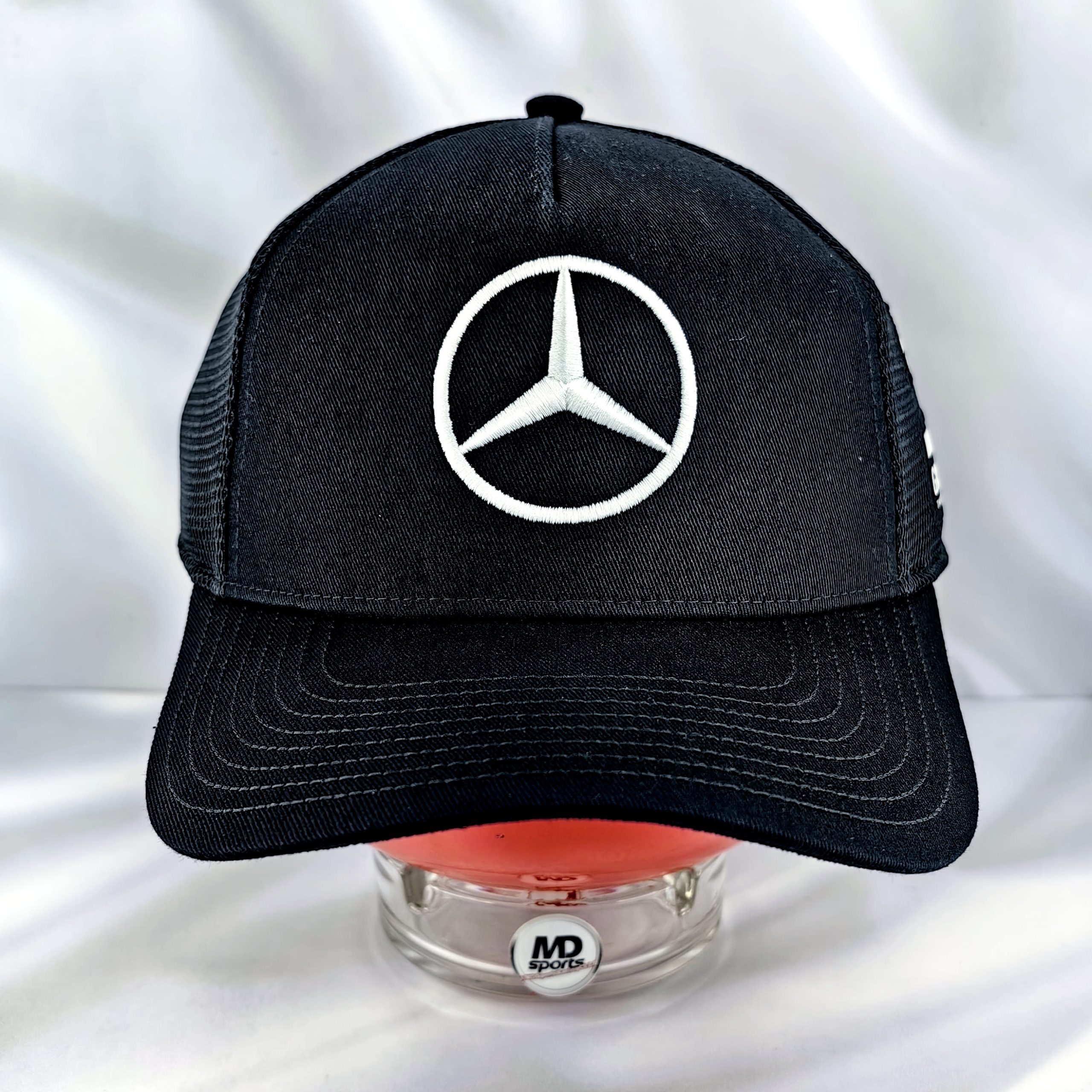 Gorro Oficial Mercedes F1 2022 Lewis Hamilton Trucker Negro