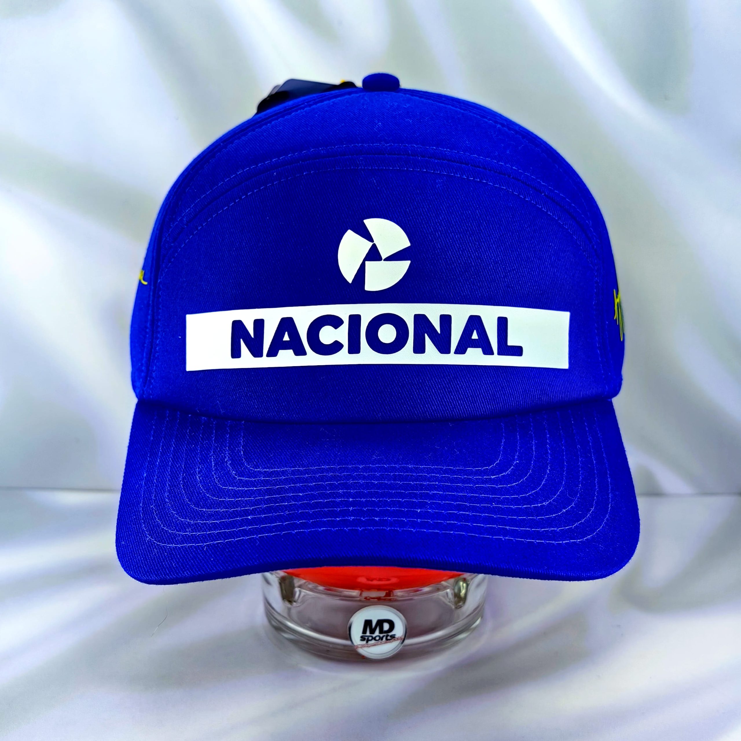 Gorro Jockey Oficial Nacional Alcochado Ayrton Senna Colección Pro