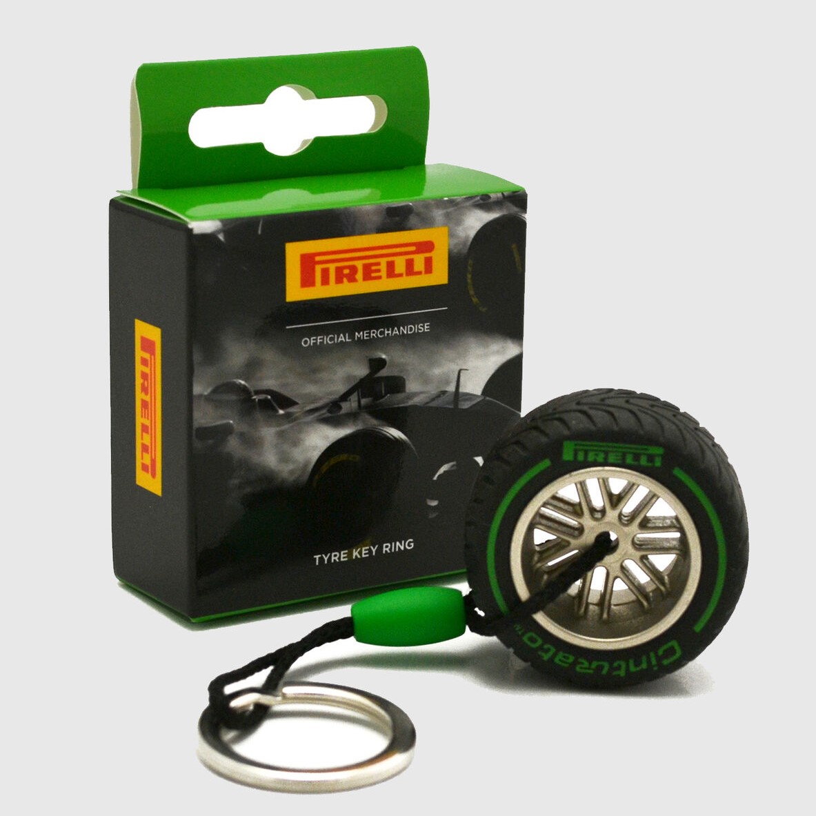 Llavero Oficial Neumatico Pirelli Cinturato Verde (Wet)